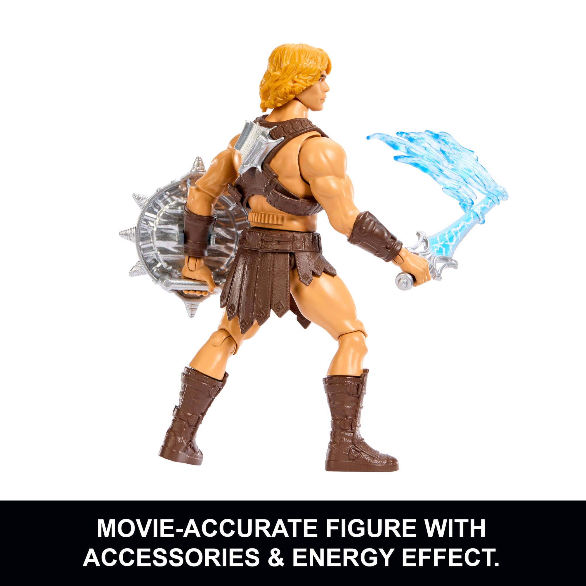 Masters of the Universe He-Man Feature Figure - 5.5 Inch | Twist & Slash Action | Power Sword Accessory 3