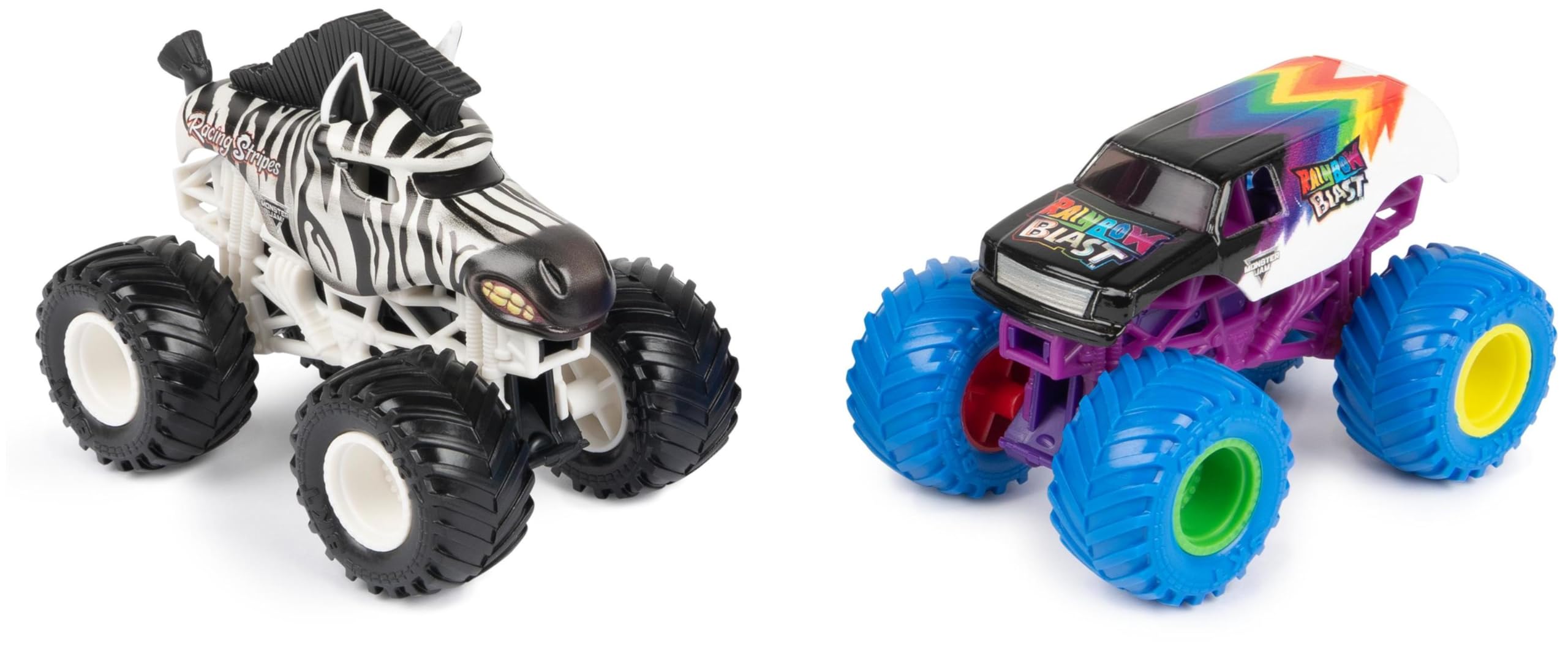 Monster Jam 1:64 Scale Die-Cast 2-Pack Motor Vehicles | Assorted Models | Ages 3+ 5