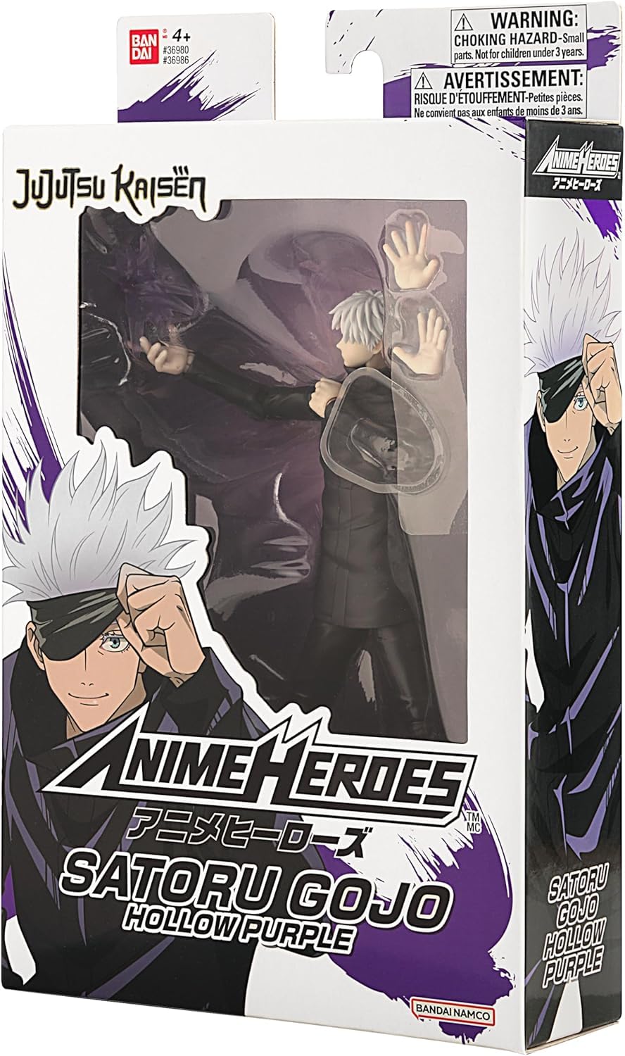 Bandai Anime Heroes Jujutsu Kaisen - Gojo Satoru Hollow Purple Action Figure 7