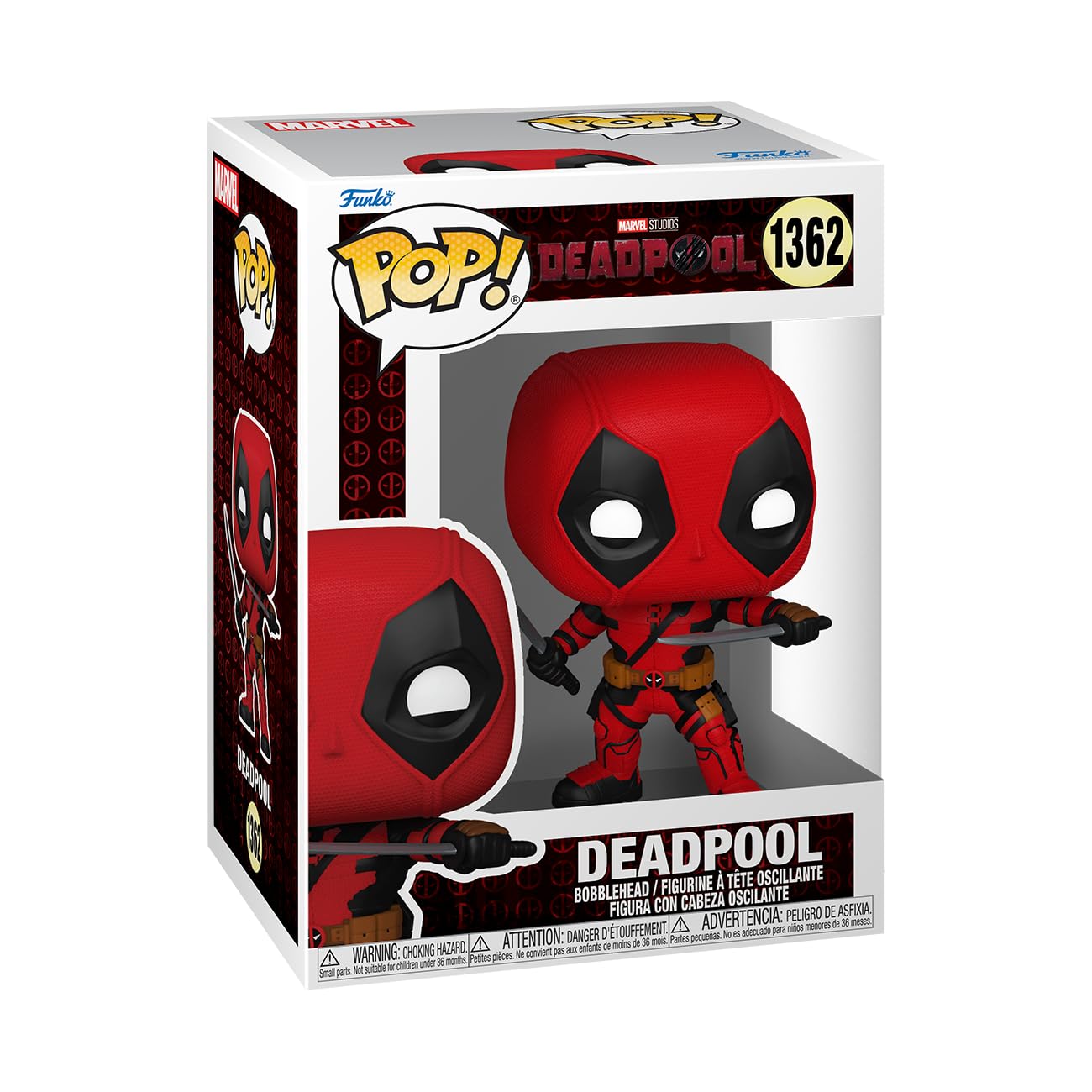 Funko Pop! Marvel: Deadpool & Wolverine - Deadpool Vinyl Figure (79766) 9