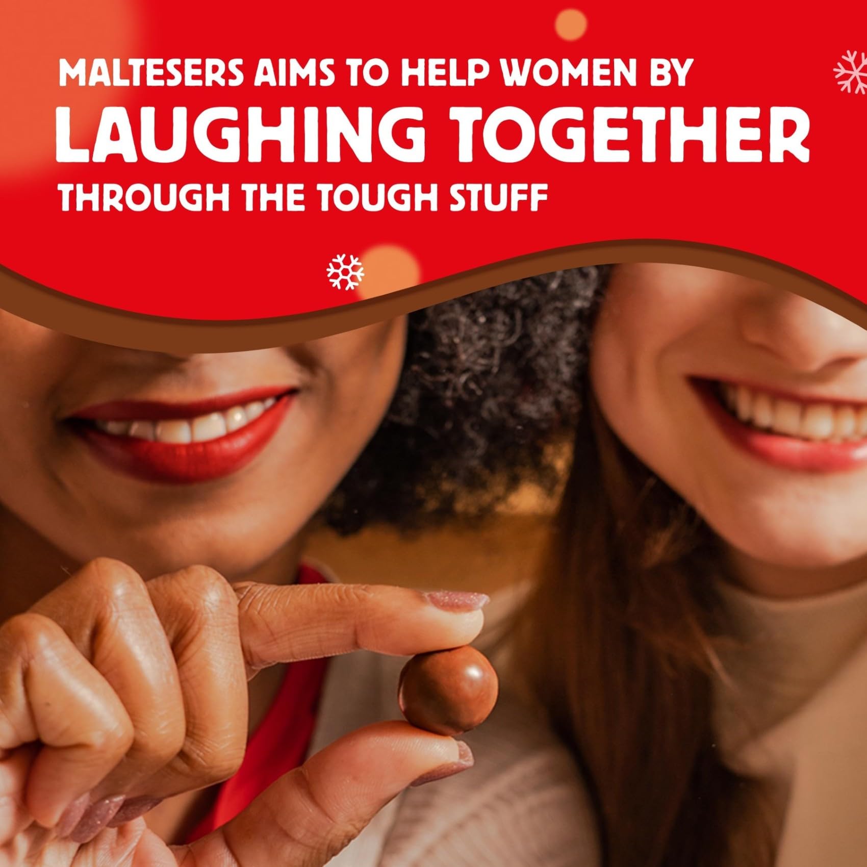 Maltesers Mini Reindeers Gingerbread Flavour Milk Chocolate Treats 59g 5