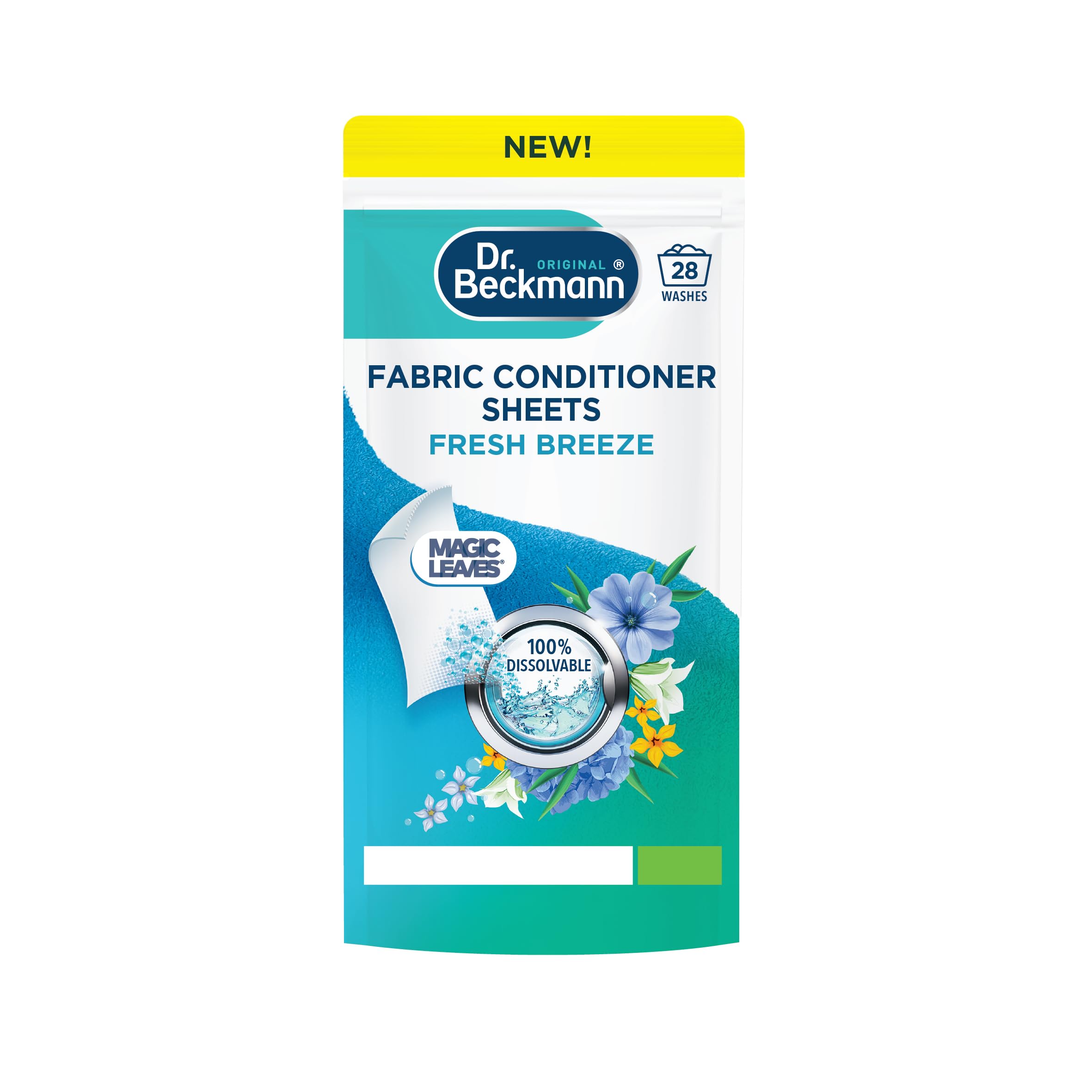 Dr. Beckmann Fabric Conditioner Sheets - Fresh Breeze (75 Washes)