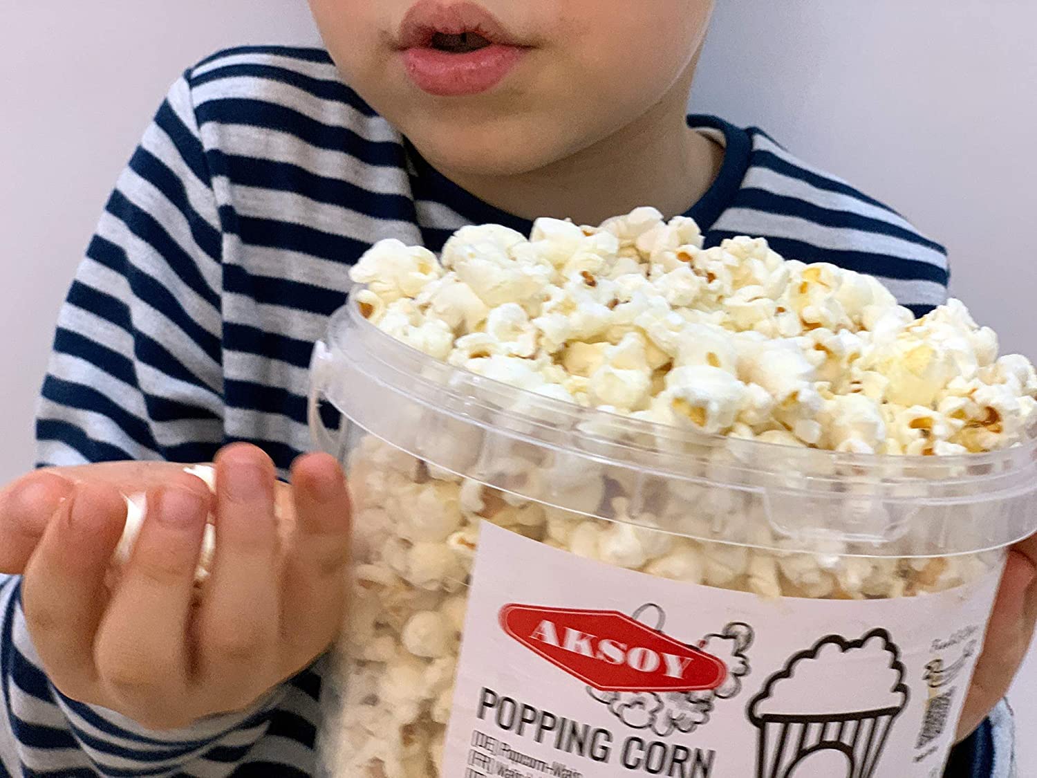 AKSOY Popping Corn Kernels - 1.25KG | Gourmet White Popcorn for Stovetop, Microwave & Air Popper | Non-GMO, Natural Snack from Turkey 6