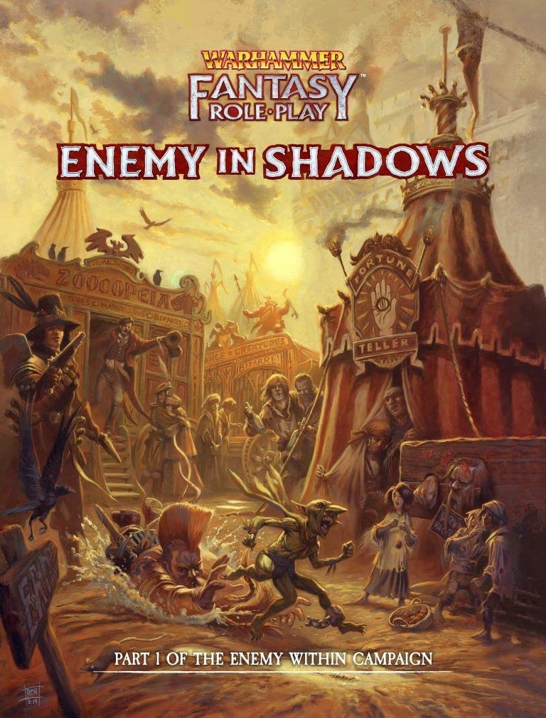CUBICLE 7 Enemy in Shadows | Warhammer Fantasy Role-Playing Adventure Campaign Installment | CB72406