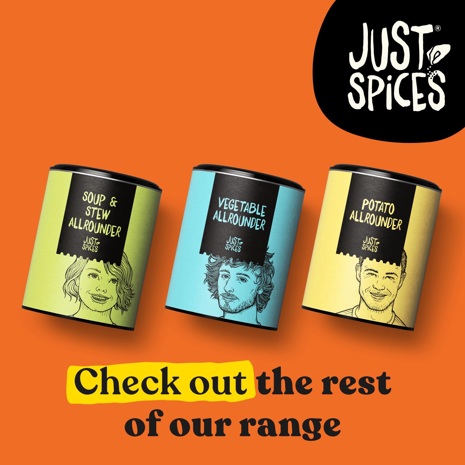 Just Spices - Soup & Stew Allrounder Seasoning Mix, 50g 13