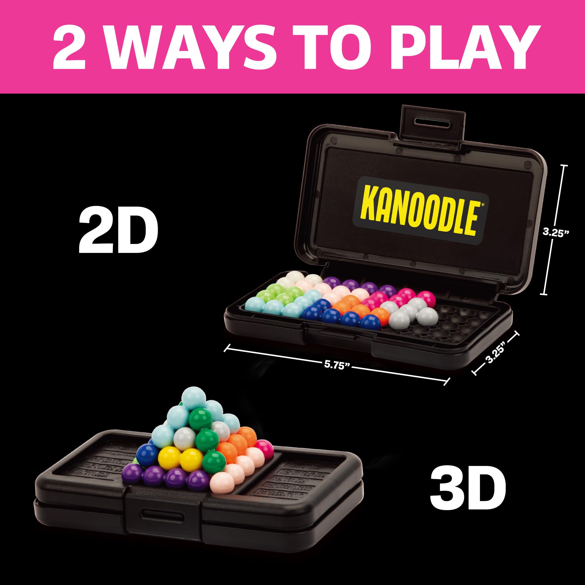 Learning Resources Kanoodle 3D Brain Teaser Puzzle Game with 200 Challenges 6