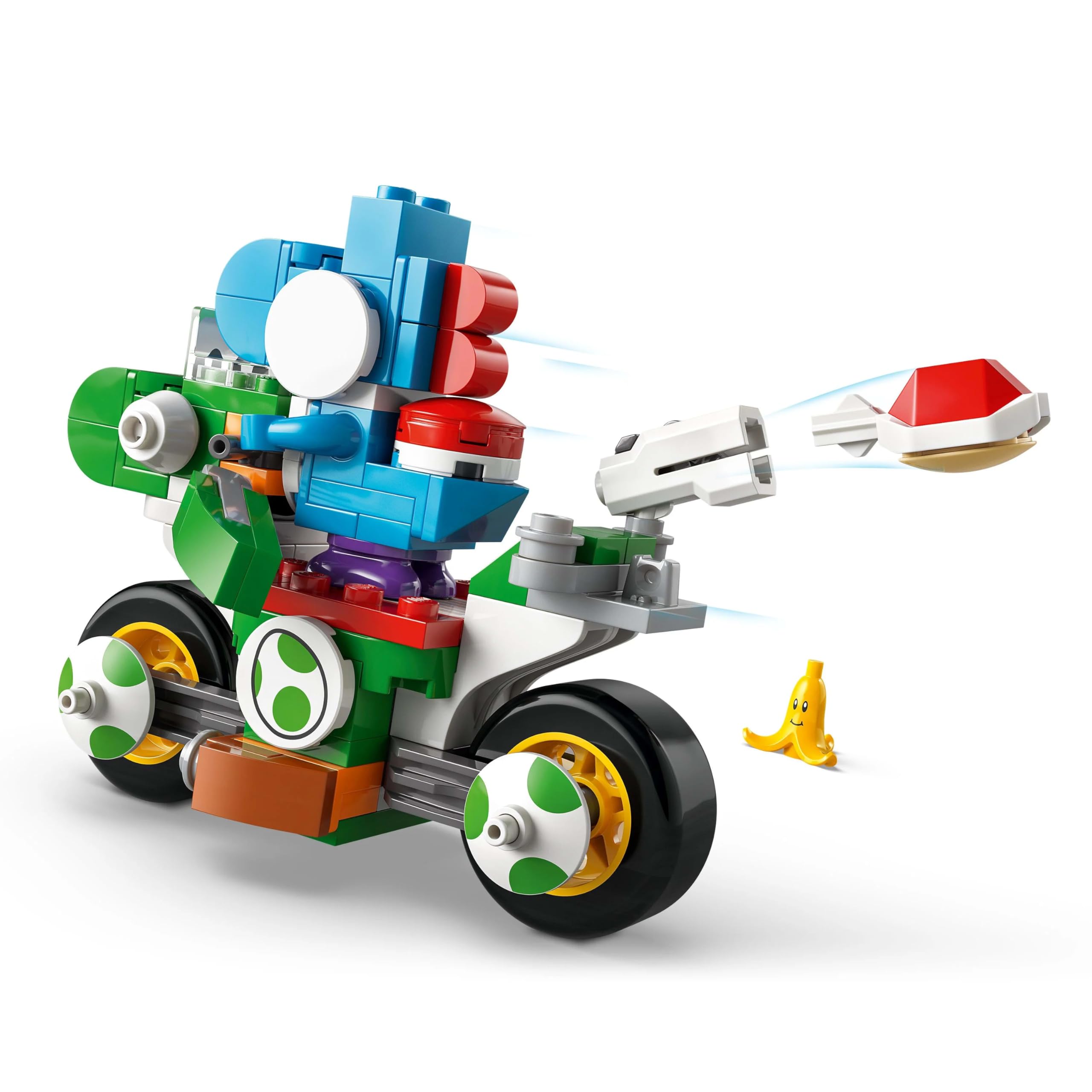 LEGO Super Mario: Mario Kart – Yoshi Bike Set - Building Toy for Kids 7+