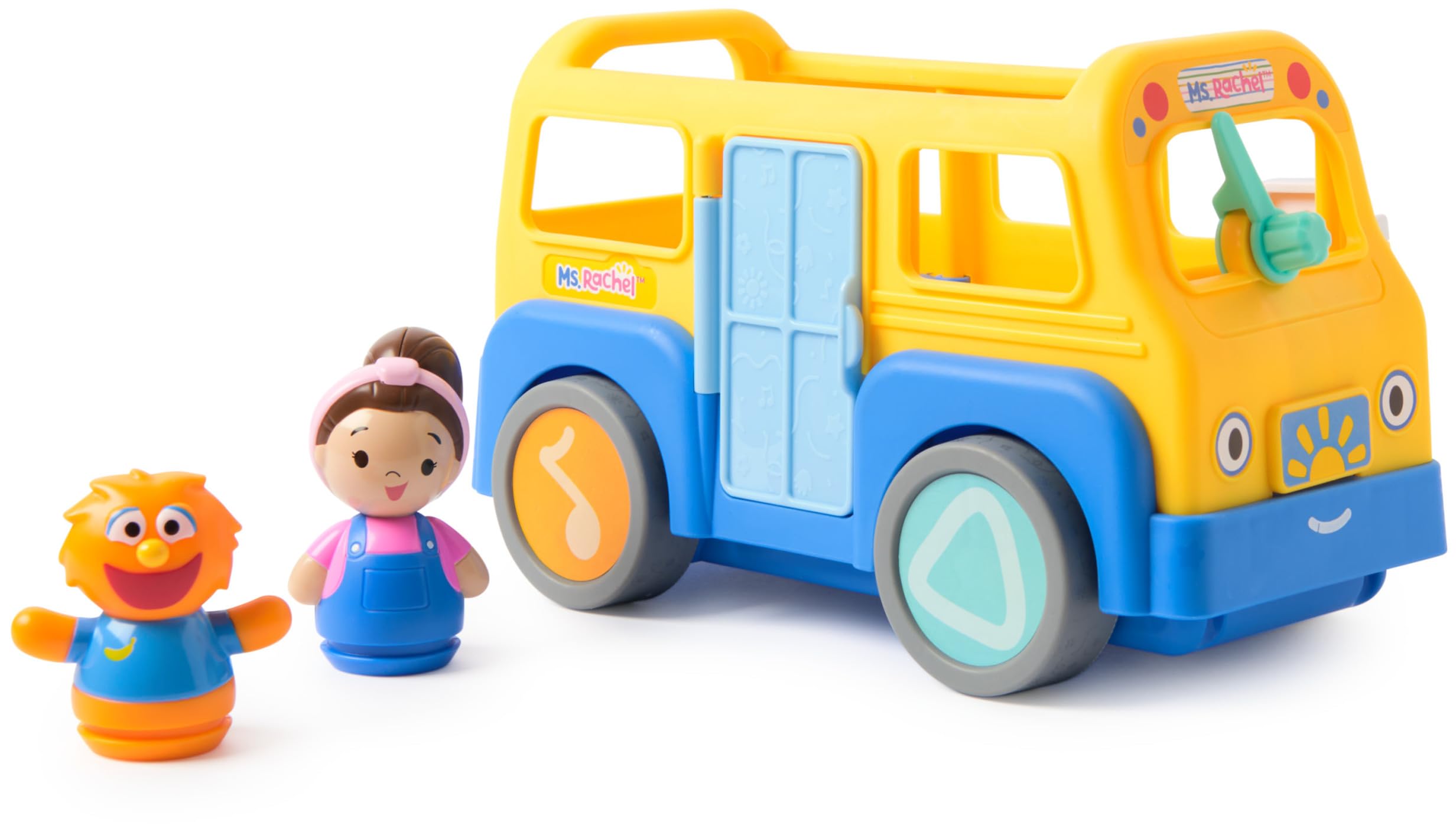 Ms. Rachel My First Learning Electronic School Bus - Educational Musical Toy for Toddlers 1-3