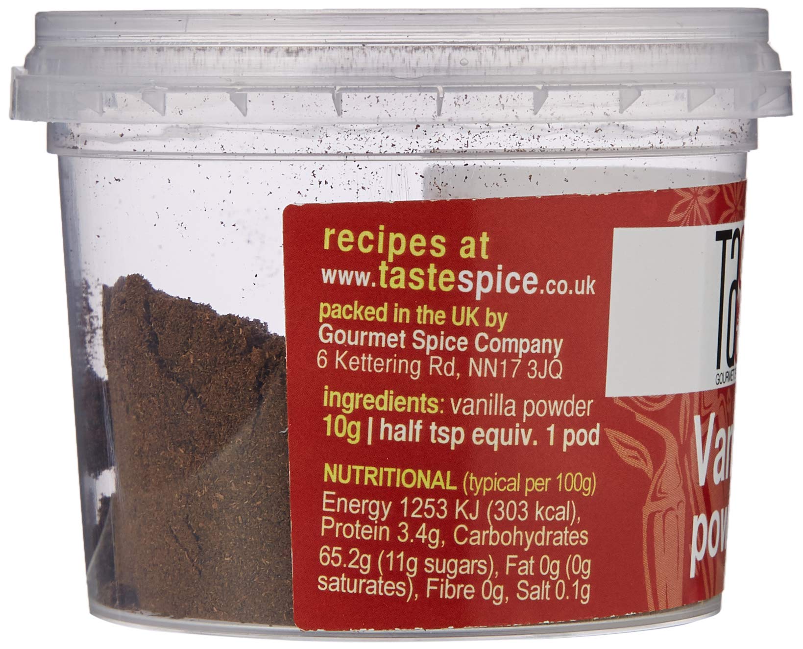 Gourmet Spice Company Vanillepulver - 10 g
