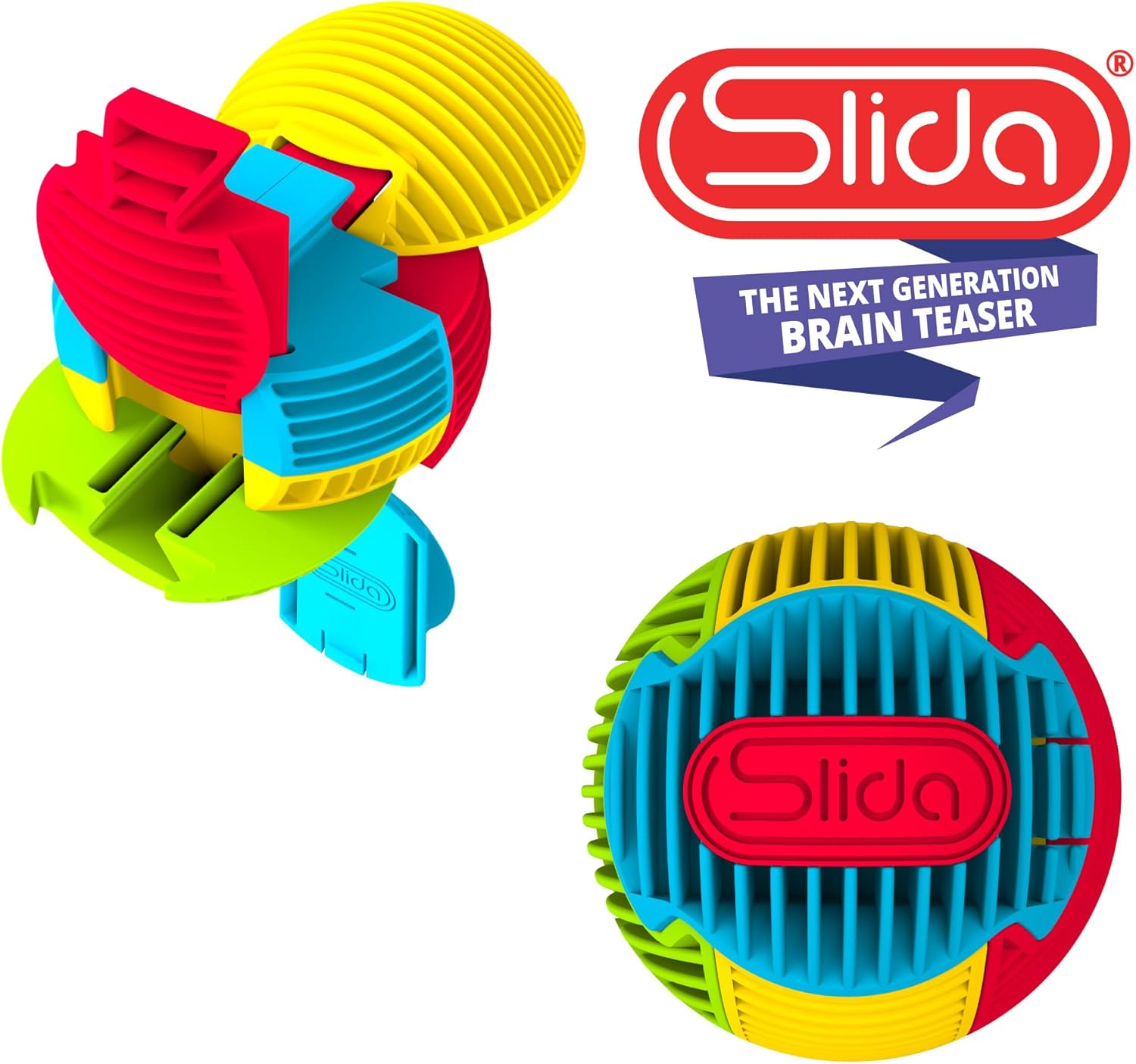 Slida 3D Puzzle Ball - Classic Sphere Brain Teaser for Ages 6+ 5