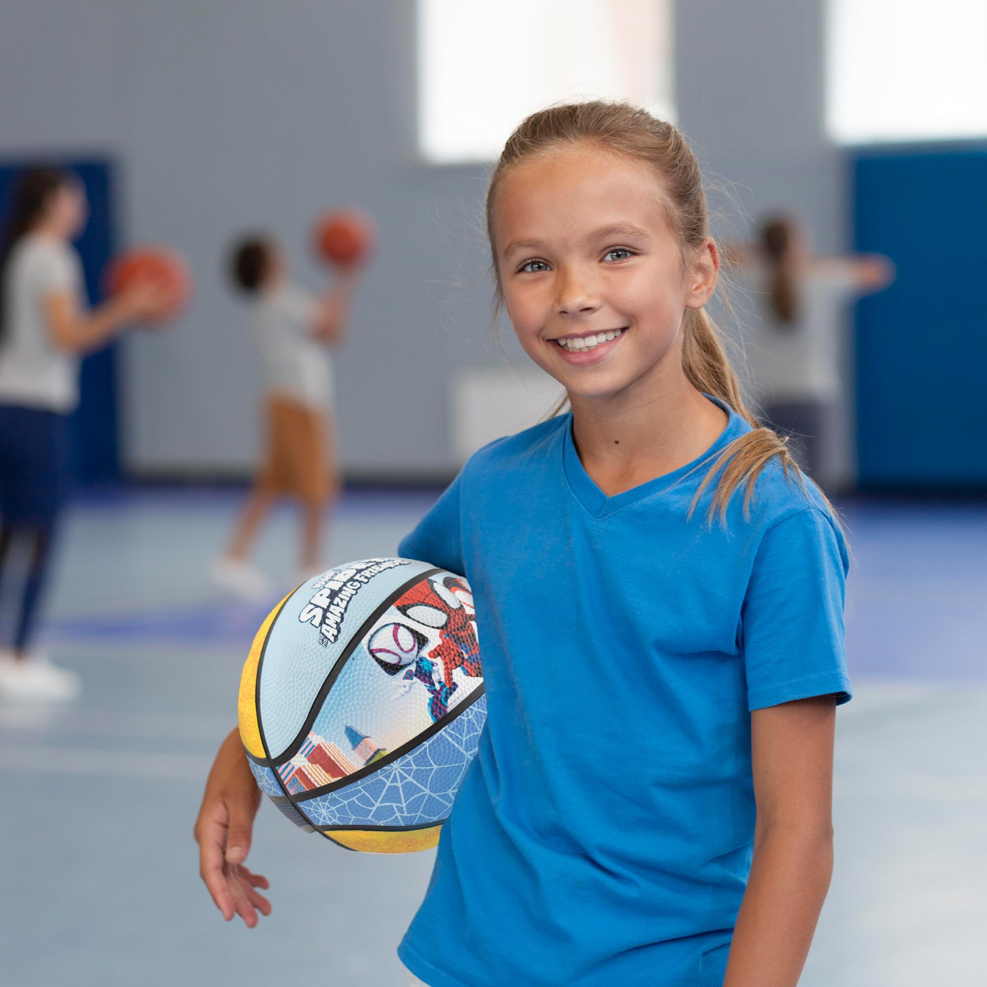 Hy-Pro Spidey and His Amazing Friends Size 3 Basketball | Officially Licensed | Easy-Grip Texture