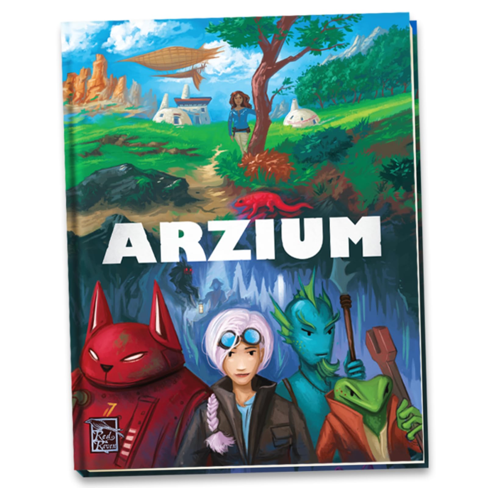 World of Arzium RPG Book - Red Raven Games 8