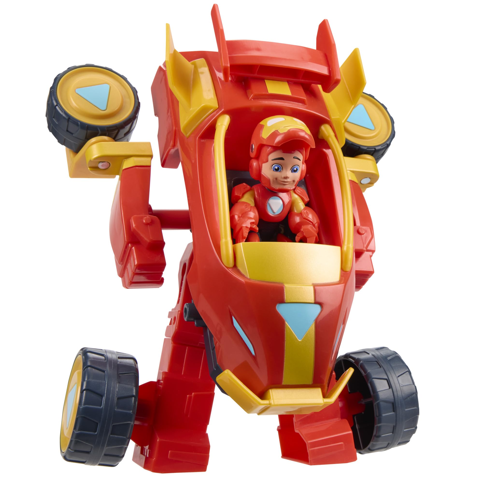 Iron Man 2-in-1 Mech Suit & Vehicle Action Figure - Ages 3+