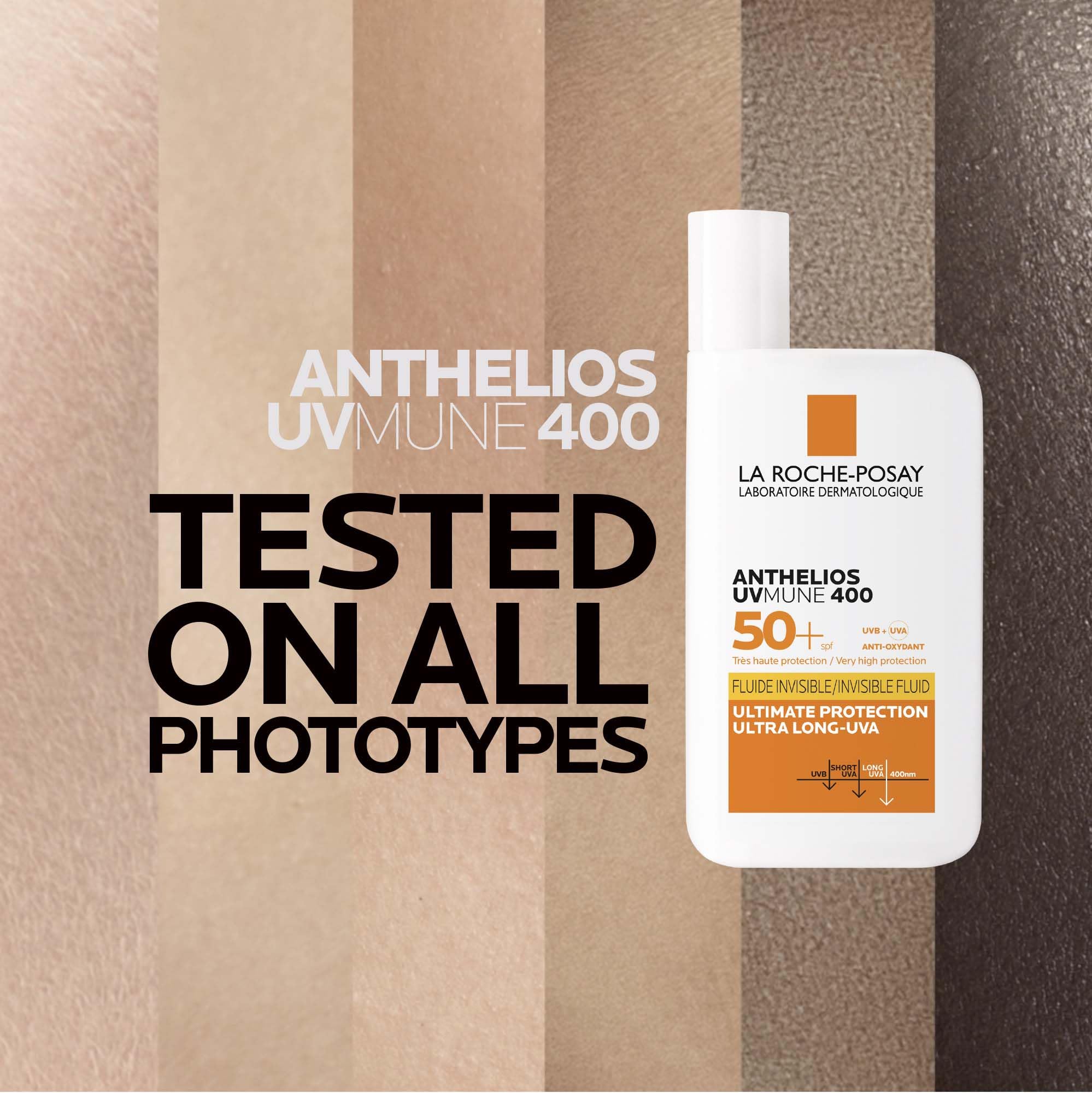 La Roche-Posay Anthelios UVMune 400 Ultra-Light Invisible Fluid (50 g) 4