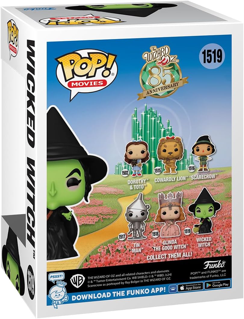 Funko Pop! Movies: The Wizard of Oz - The Wicked Witch Vinyl Figure 3