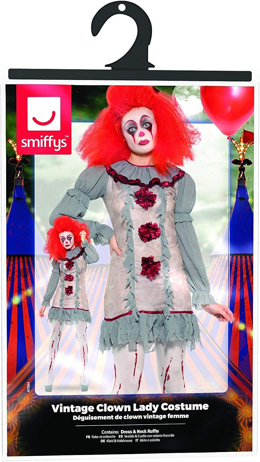Smiffys Vintage Clown Lady Costume - Adult 3