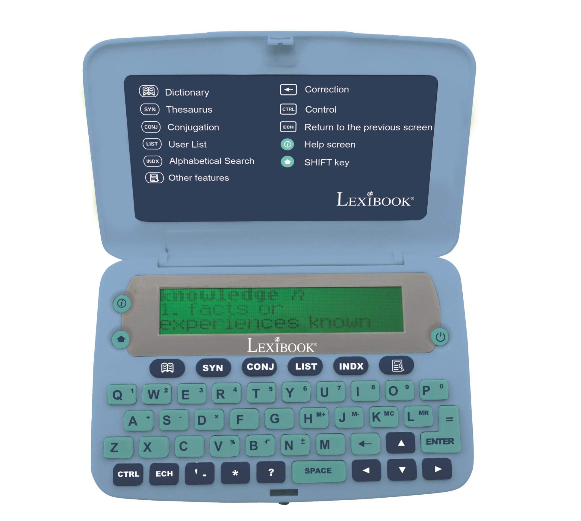 Lexibook D650EN Electronic English Dictionary - 380,000 Words, Thesaurus & Grammar Tool