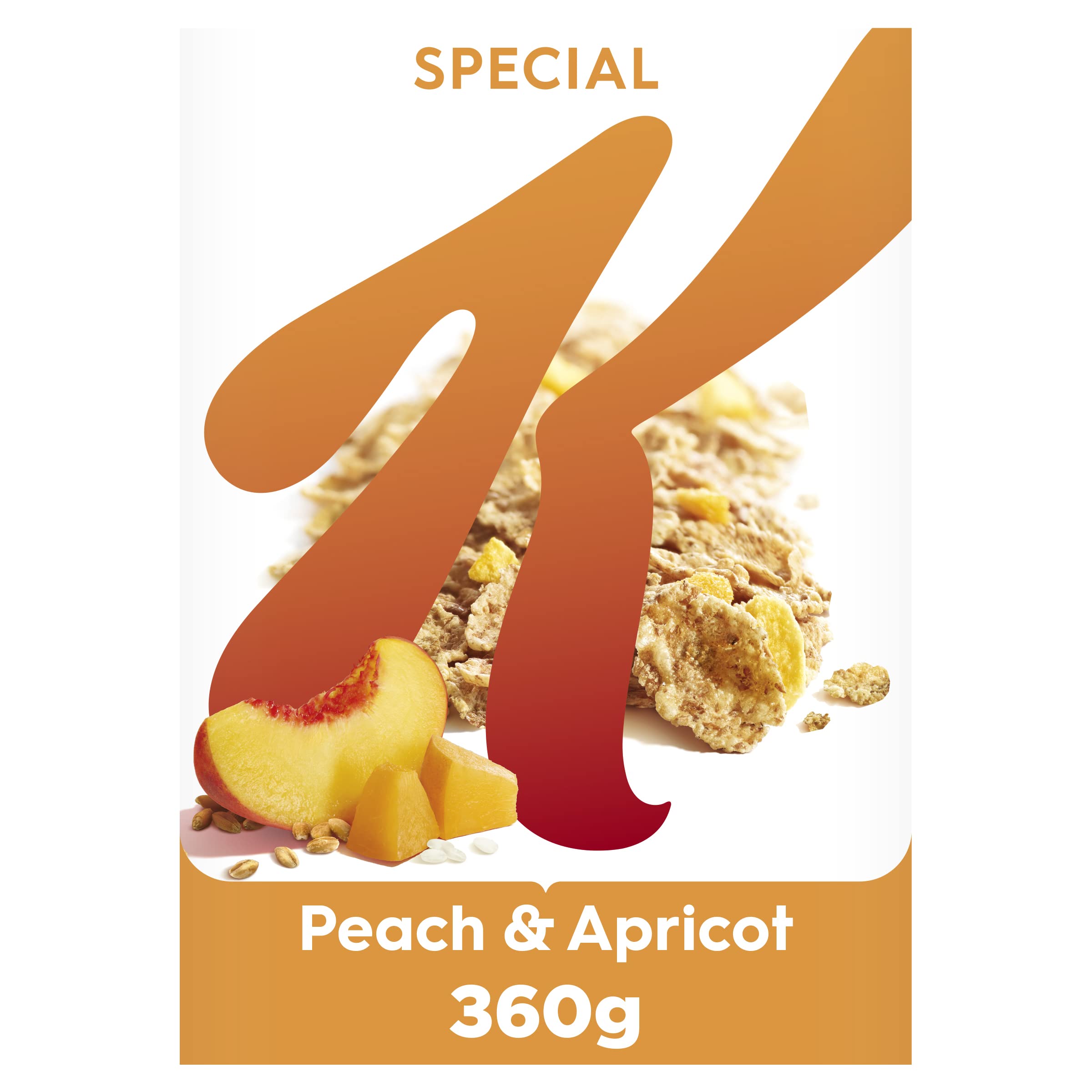 Special K Peach & Apricot Breakfast Cereal Box, 360g 1