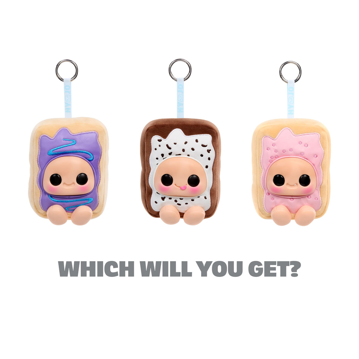 Hyojo Pop-Tarts Series Squishy Collectible - Frosted Cherry, Wild Berry, or Cookies & Creme | Ages 8+
