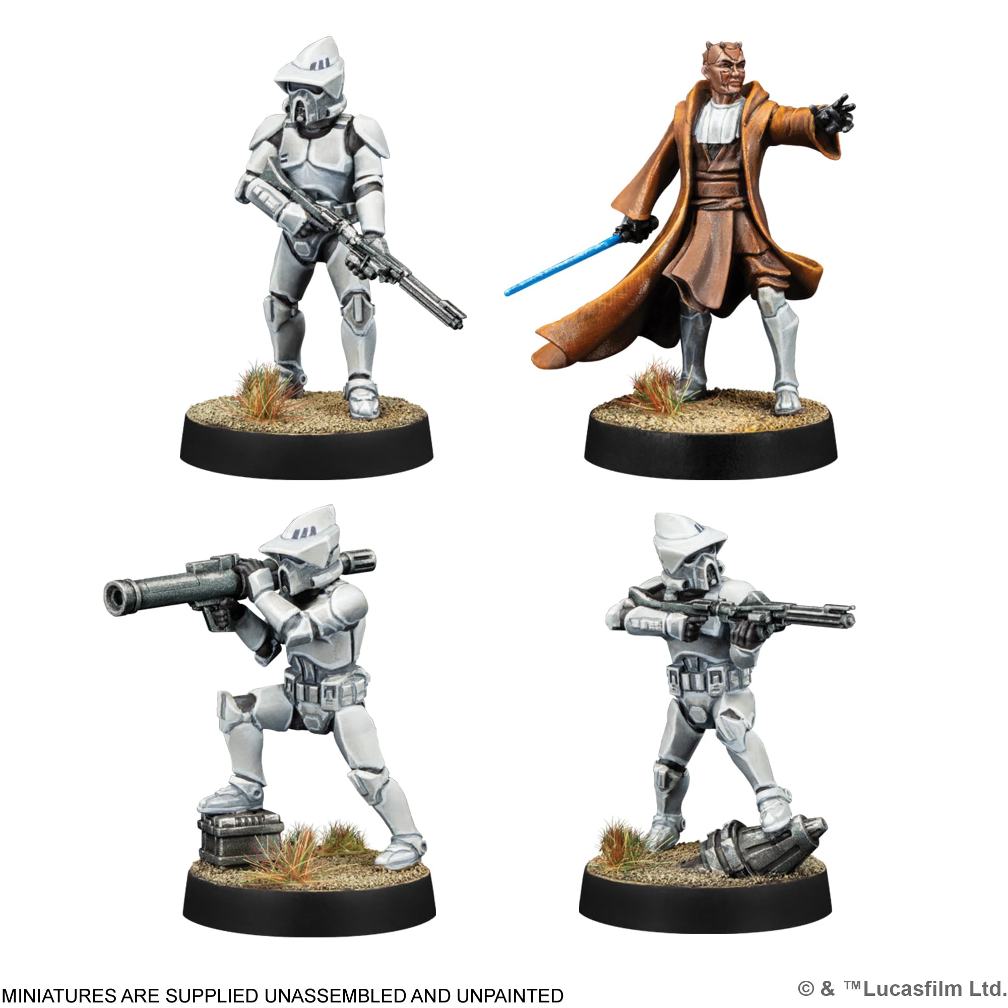 Atomic Mass Games Star Wars: Legion ARF Troopers Unit Expansion with Jedi Knight 3