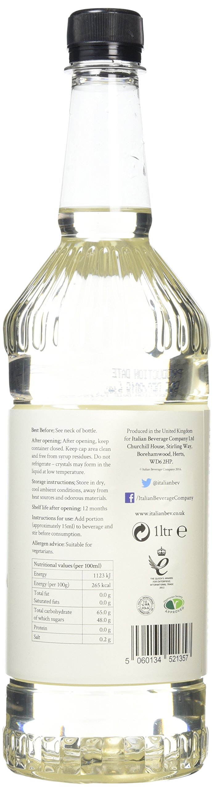 Simply Irish Cream Syrup - Vegan, Nut Free, Alcohol-Free Flavoured Syrup for Coffee, Hot Chocolate & Baking 5