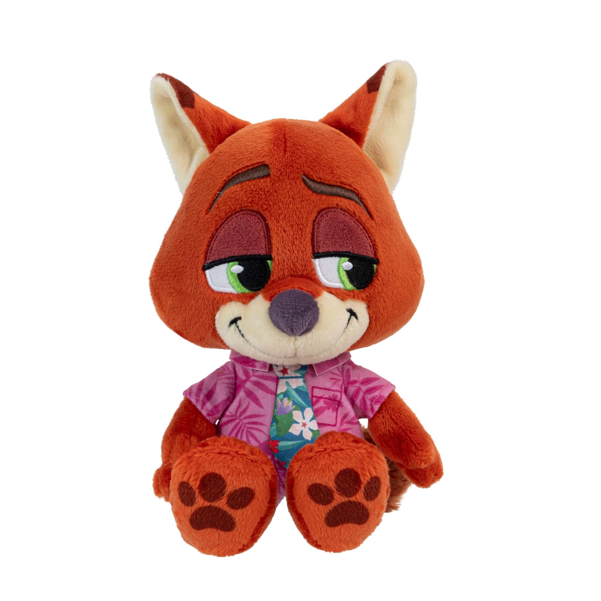 Disney's Zootropolis 2 8" Plush Nick Wilde - Stuffed Animal Toy for Kids & Collectors 3