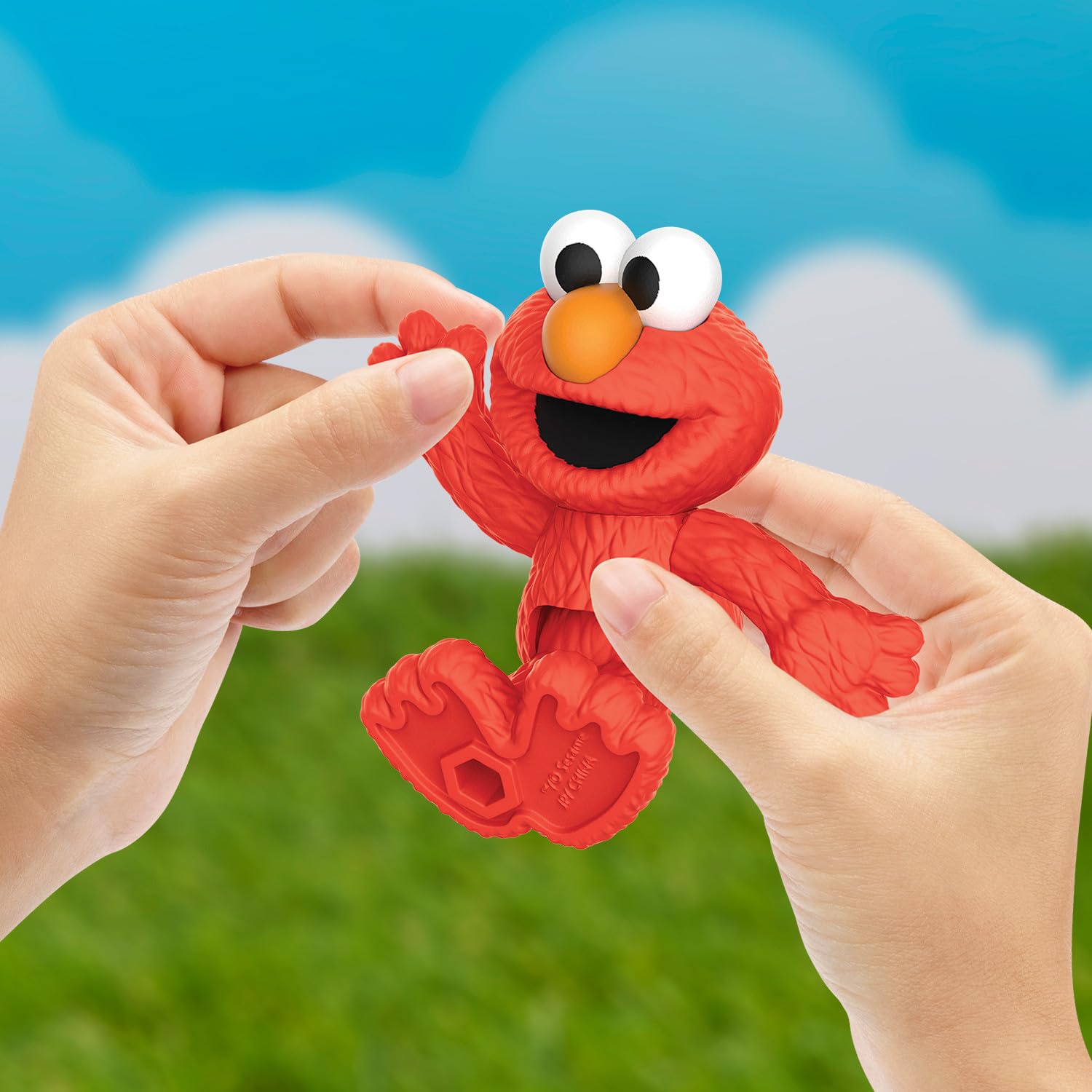 Just Play Sesame Street Neighborhood Friends 6-Pack - 3-Inch Poseable Figures for Kids Ages 2+ 3