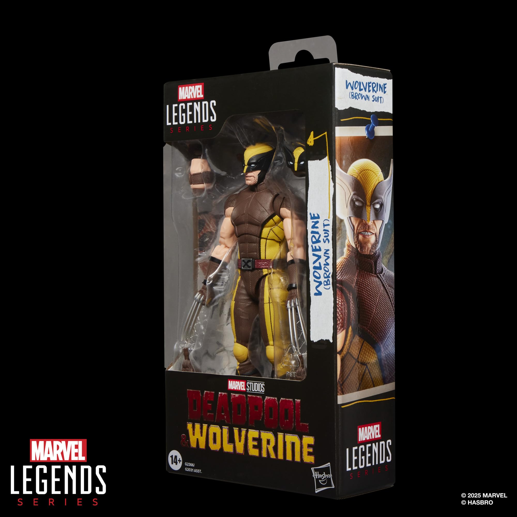 Marvel Press Marvel Legends Series Wolverine (Brown Suit) 6-Inch Action Figure | 14+ Years 10