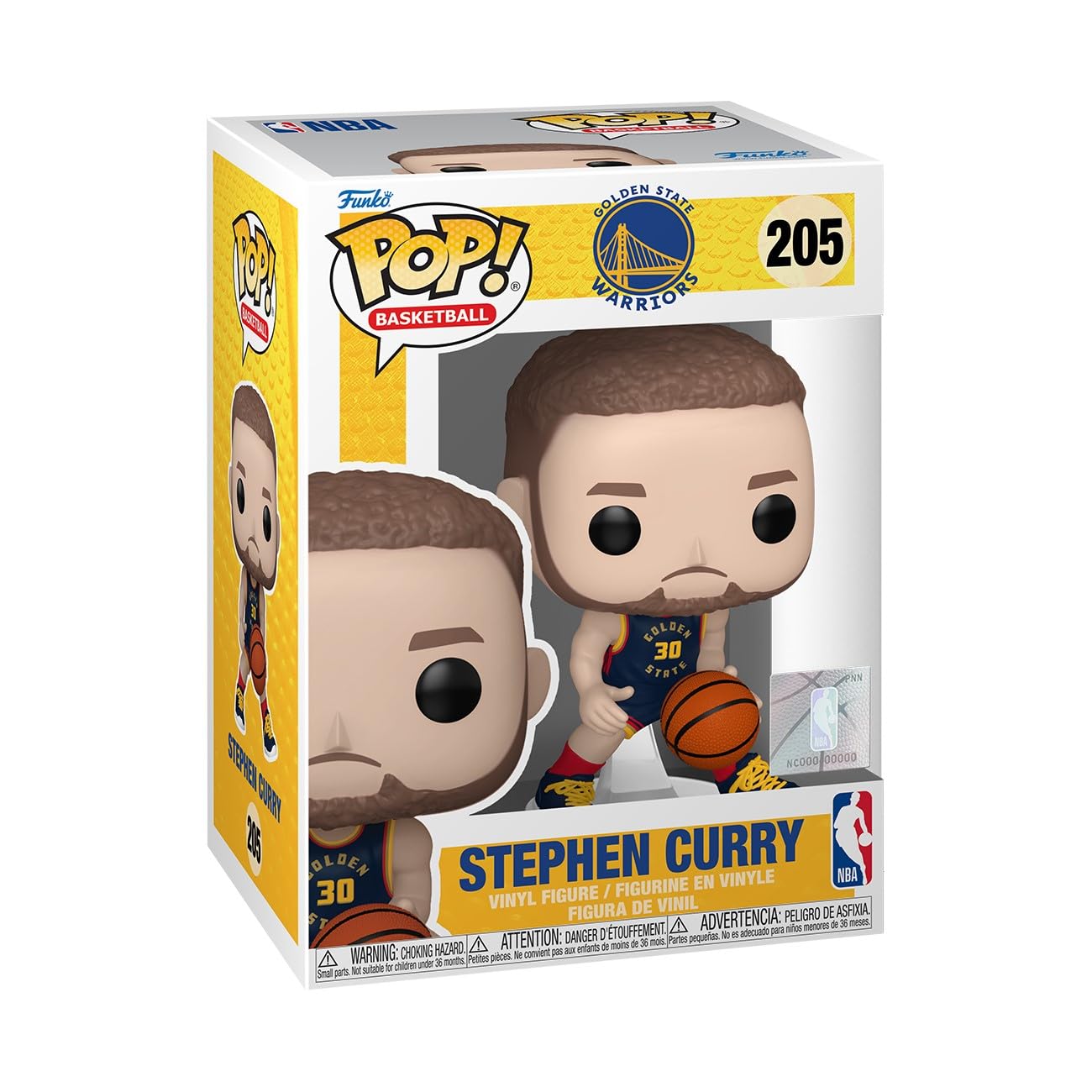 Funko Pop! NBA Warriors - Stephen Curry Vinyl Figure (City Edition 24) 83848