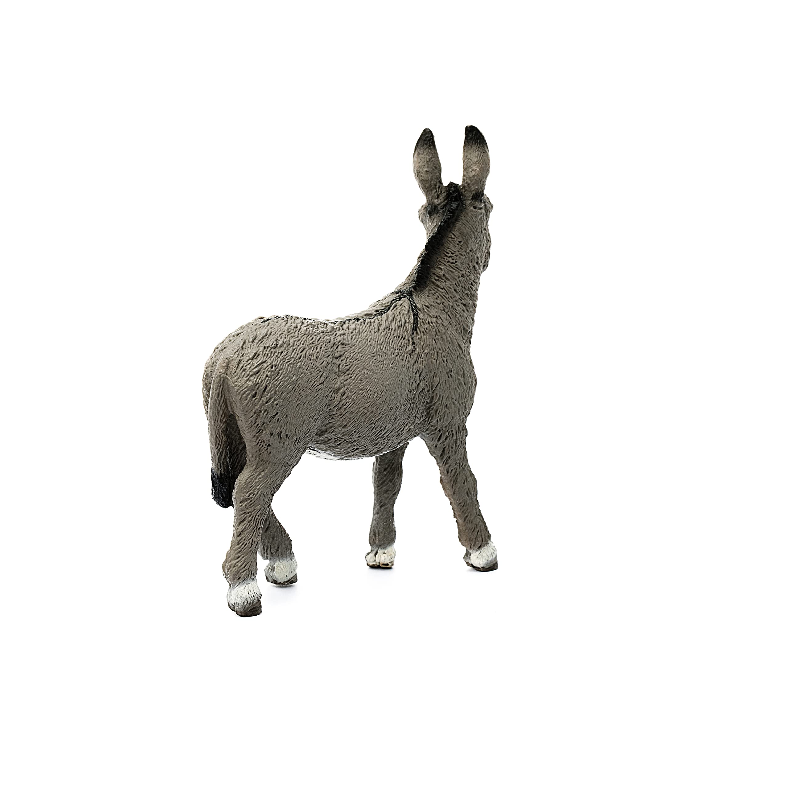 SCHLEICH Donkey Farm World Figurine - Individually Hand-Painted Educational Toy for Kids 4