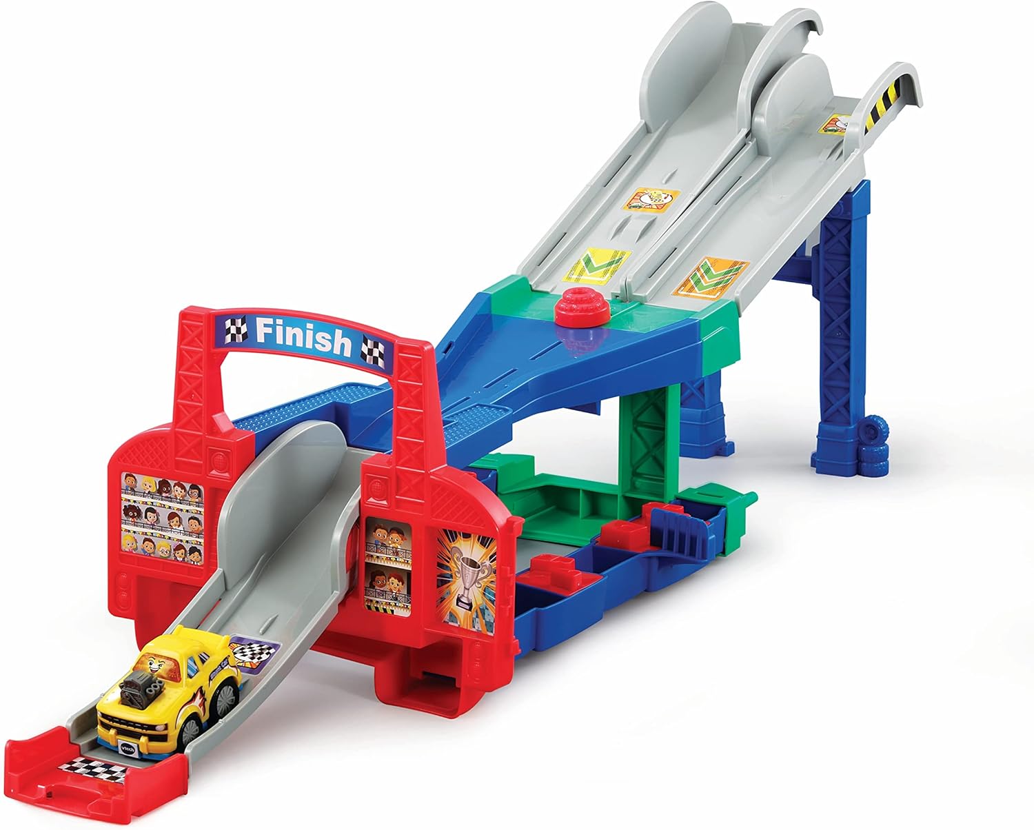 VTech Toot-Toot Drivers 3-in-1 Raceway - Interactive Stunt Track for Toddlers 12M+ 3