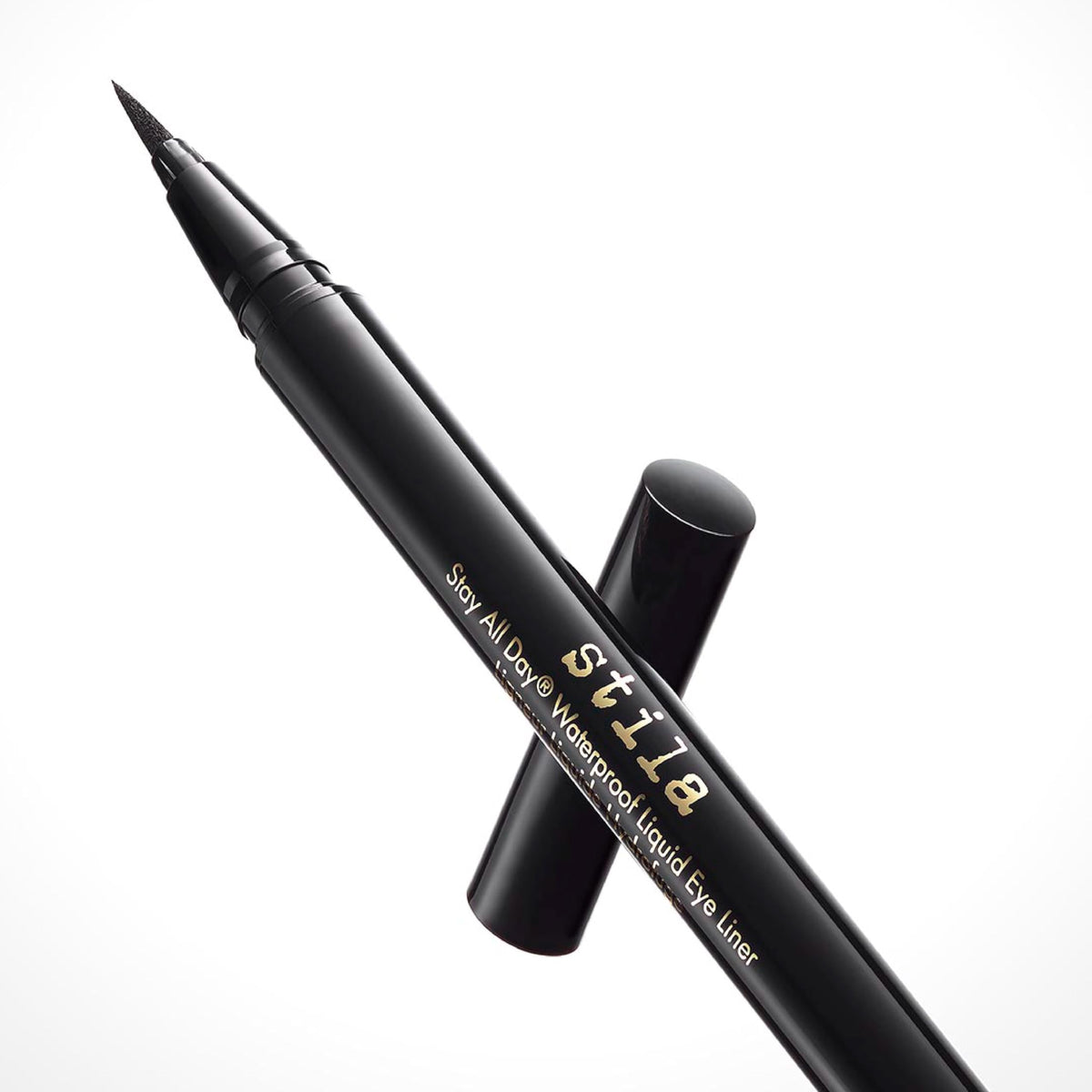 Stila Stay All Day Waterproof Liquid Eyeliner - Intense Black, Long-Lasting, Smudge-Proof Pen