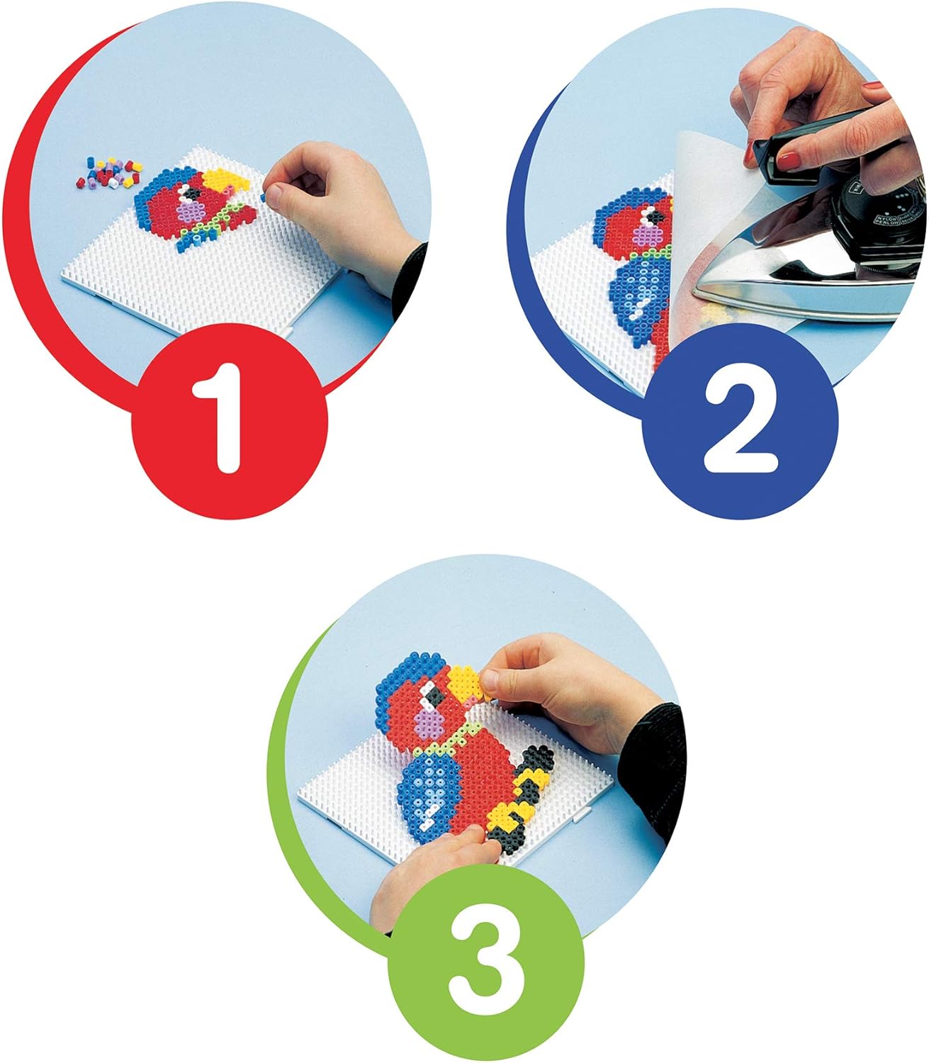 Hama Magical Horses Large Activity Box - Arts & Crafts Playset for Creative Kids 5