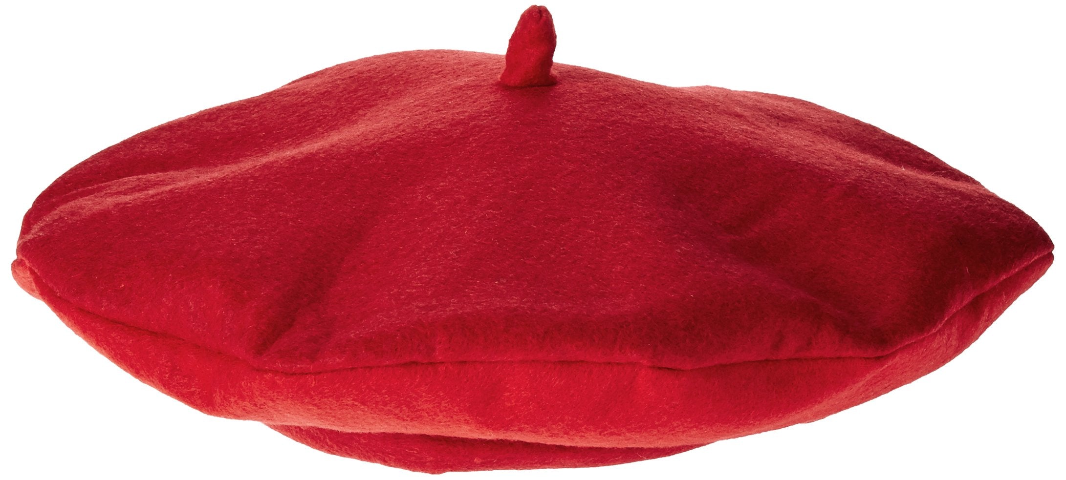 Smiffys French Red Beret, Adult Fancy Dress Hat for Costume Parties