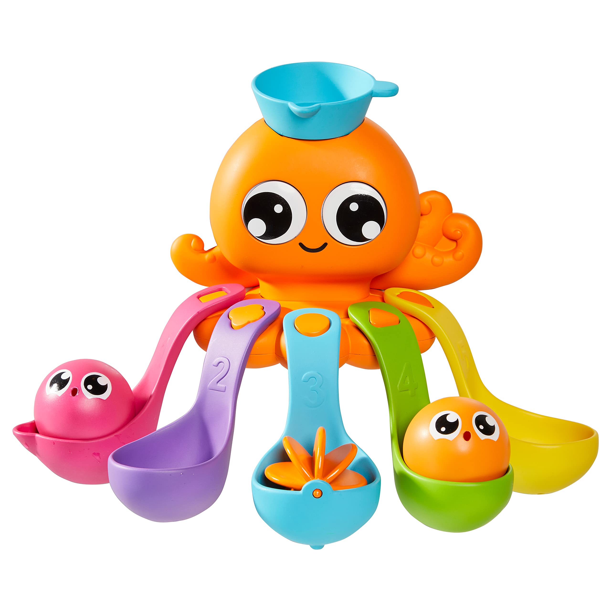 Toomies 7 in 1 Activity Octopus - Bath Toy for Toddlers 18 Months+