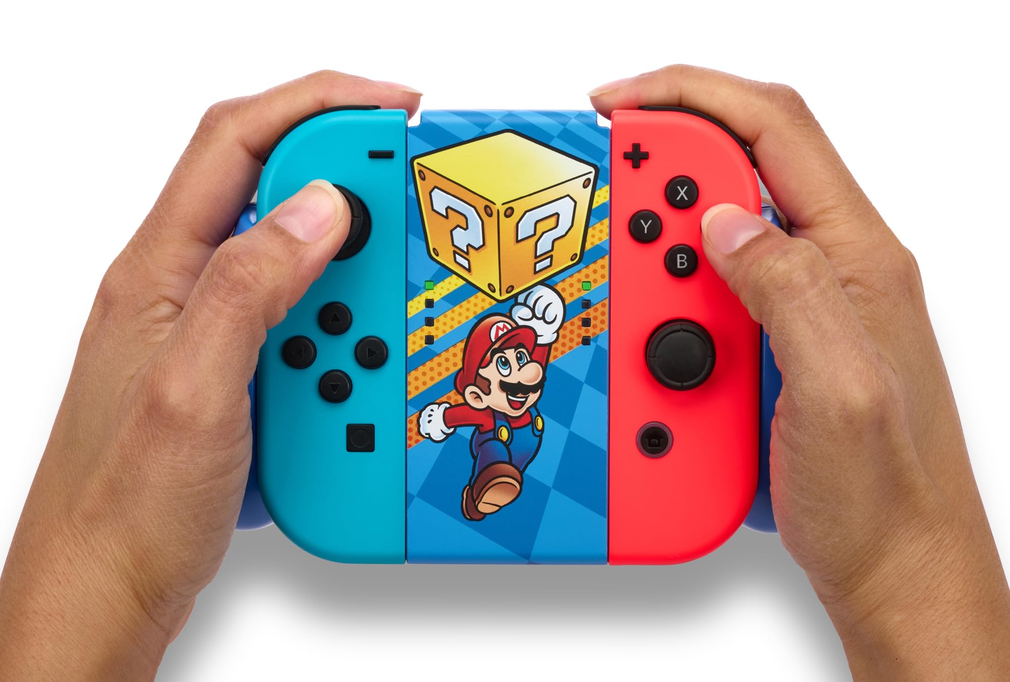 PowerA Joy-Con Comfort Grip für Nintendo Switch OLED-Modell – Mystery Block 6