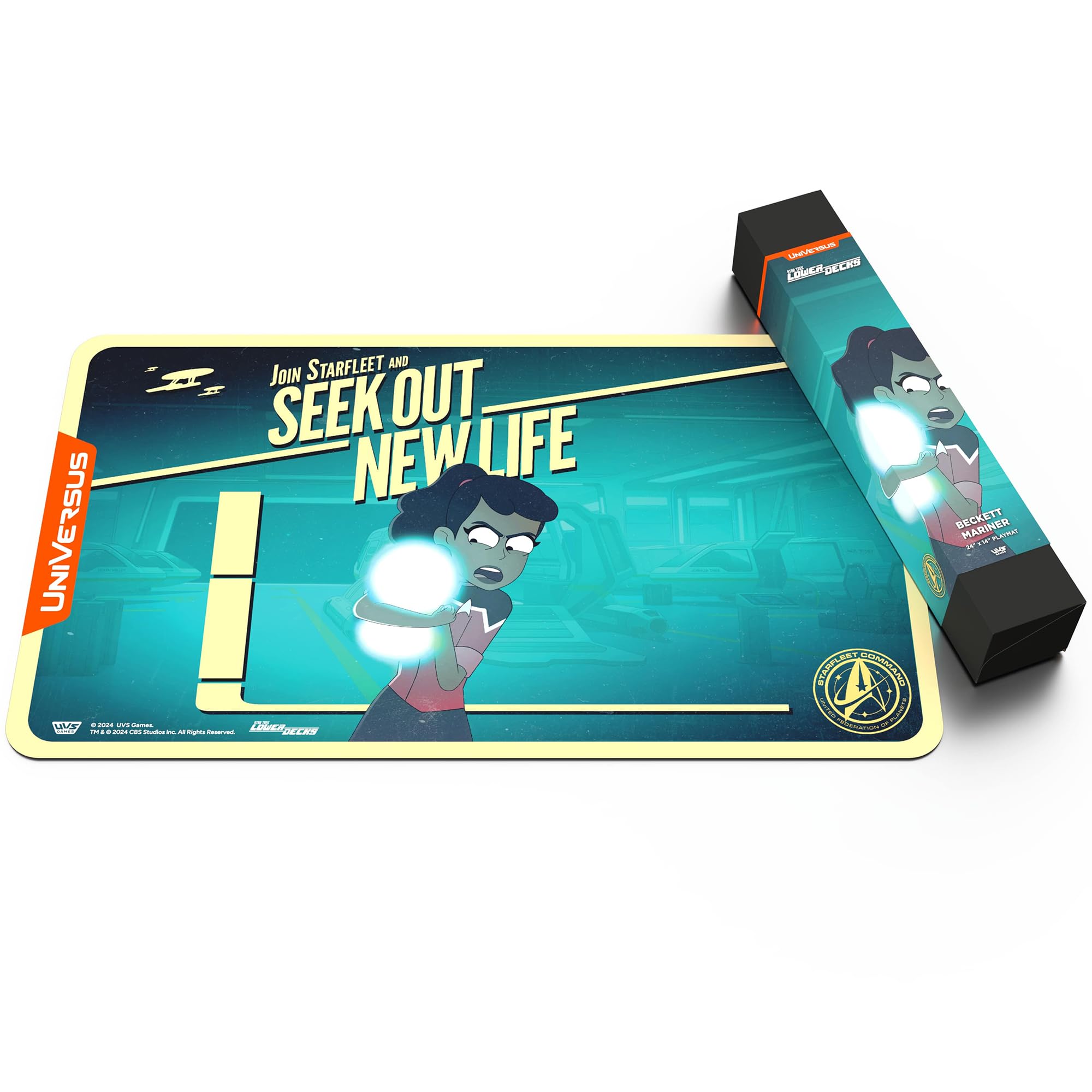 UniVersus Star Trek: Lower Decks Beckett Mariner Playmat - 24 x 14 Inches Neoprene 3