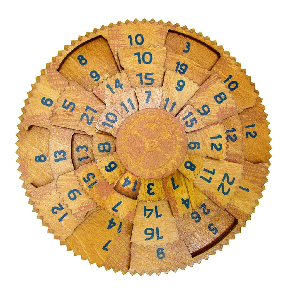 True Genius Grecian Computer Brain Teaser Puzzle - Wood Logic Game for Teens & Adults 9