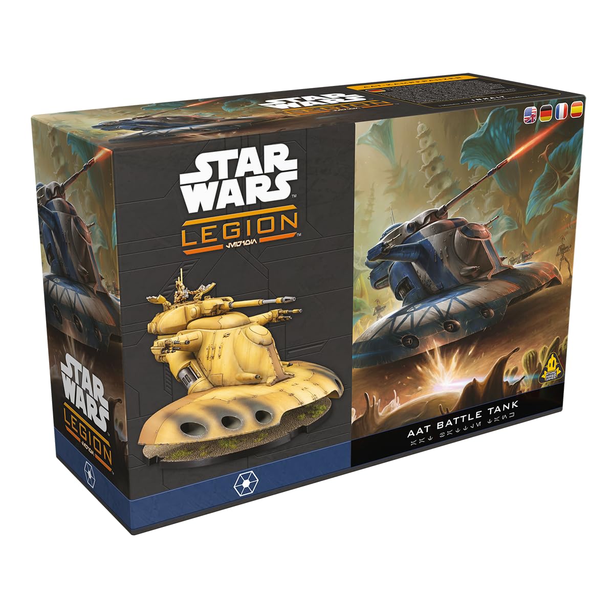 Asmodee Star Wars Legion - AAT Battle Tank Heavy Unit Expansion | Multilingual Reissue