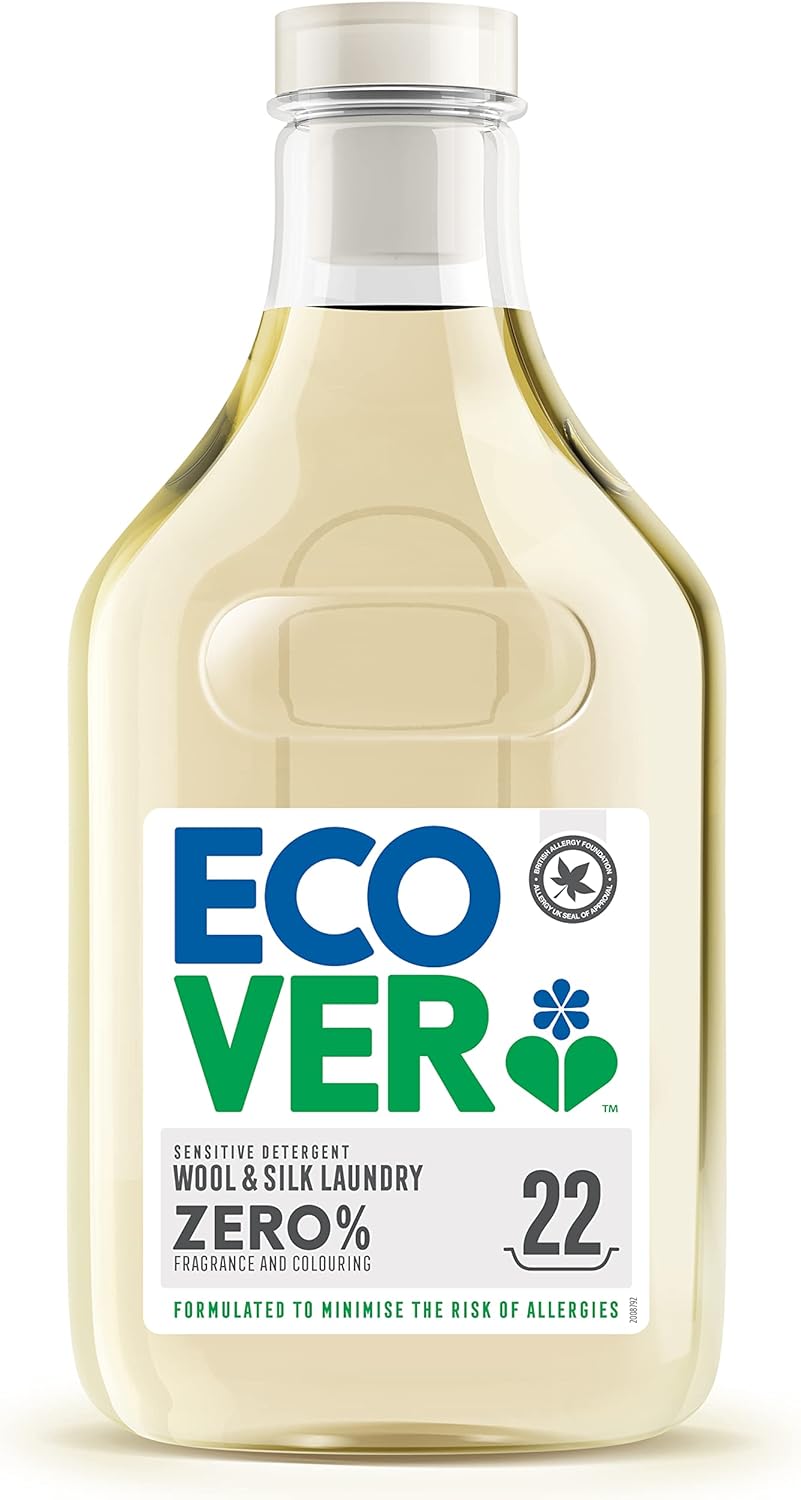 Ecover Zero Delicate Laundry Liquid for Sensitive Skin, 1L