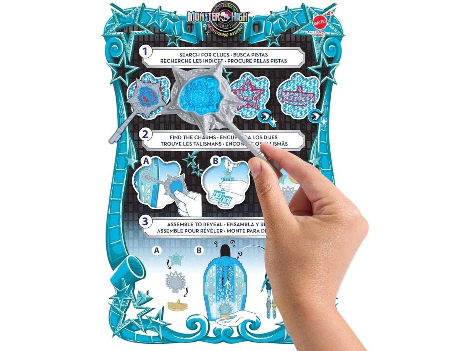 Monster High Skulltimate Secrets Doll and Accessories Set - Hauntlywood Mysteries Playset for Kids 12