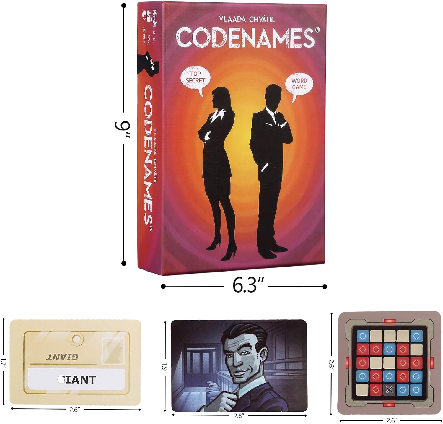 Czech Games Edition Codenames Card Game 3