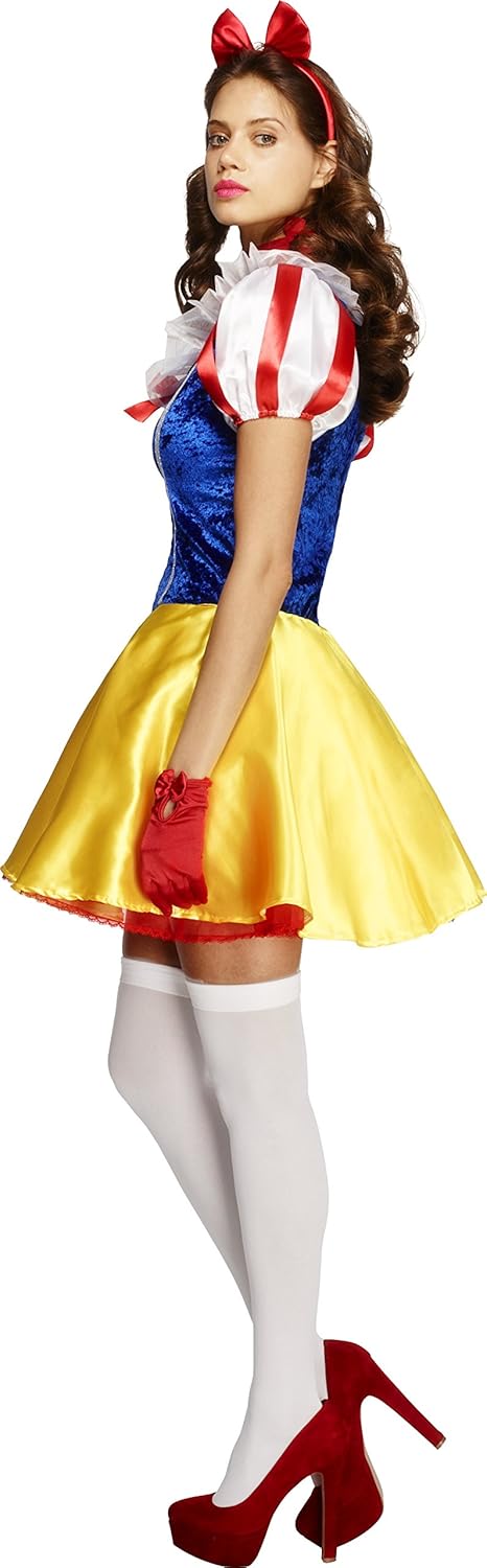 Smiffy's Fairytale Costume - Dress with Attached Underskirt, Headband & Choker, Blue, Small 4