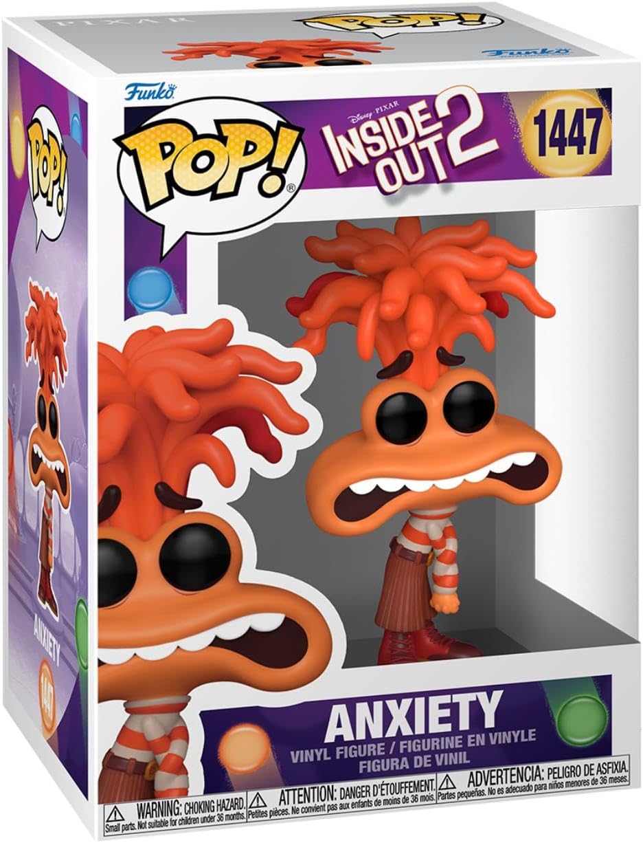 Funko Pop! Disney: Inside Out 2 - Anxiety Vinyl Figure