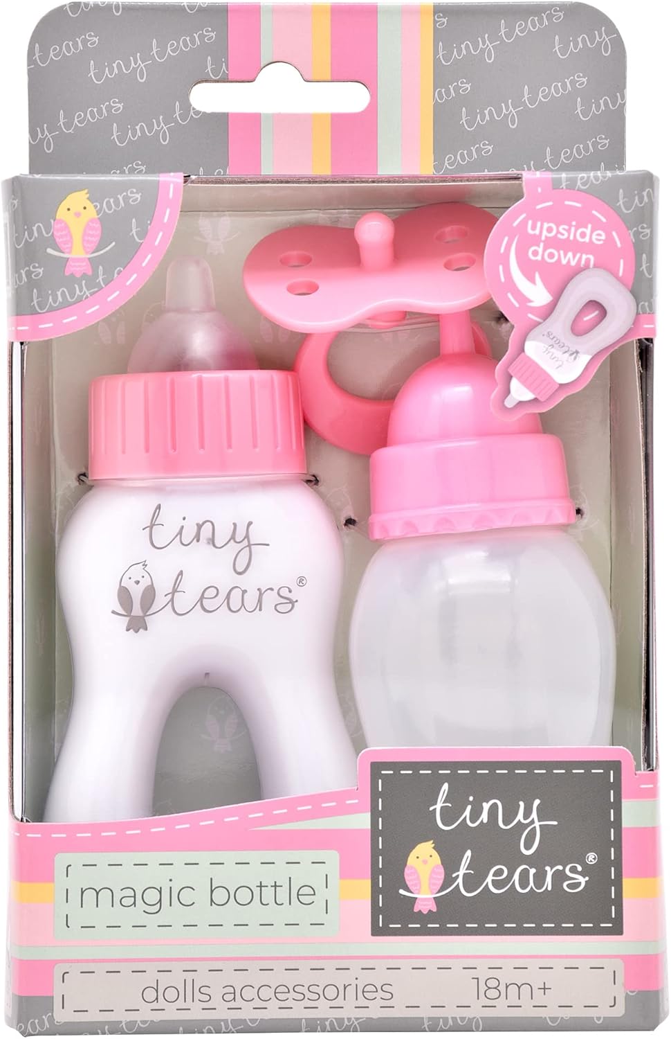 Tiny Tears Magic Bottle Set - Pretend Feeding Play for Toddlers 5