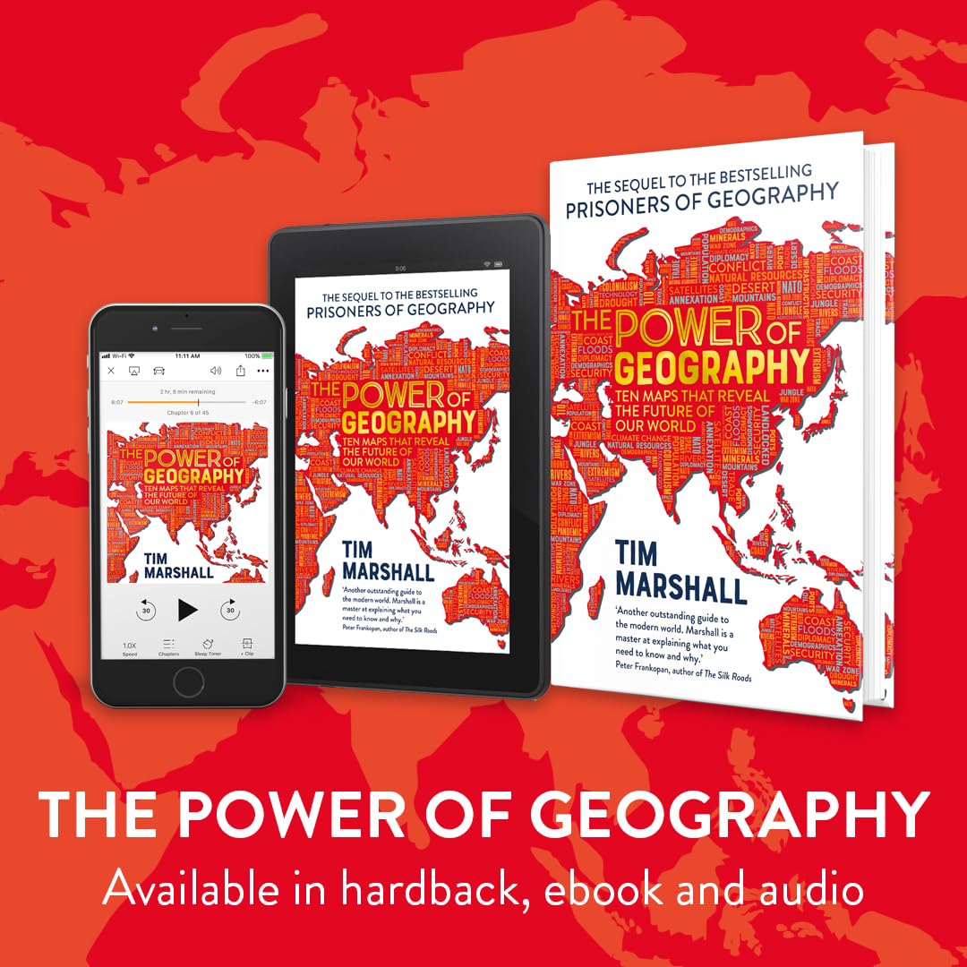 Elliott & Thompson The Power of Geography: Ten Maps that Reveal the Future of Our World | 2nd Edition Paperback 4