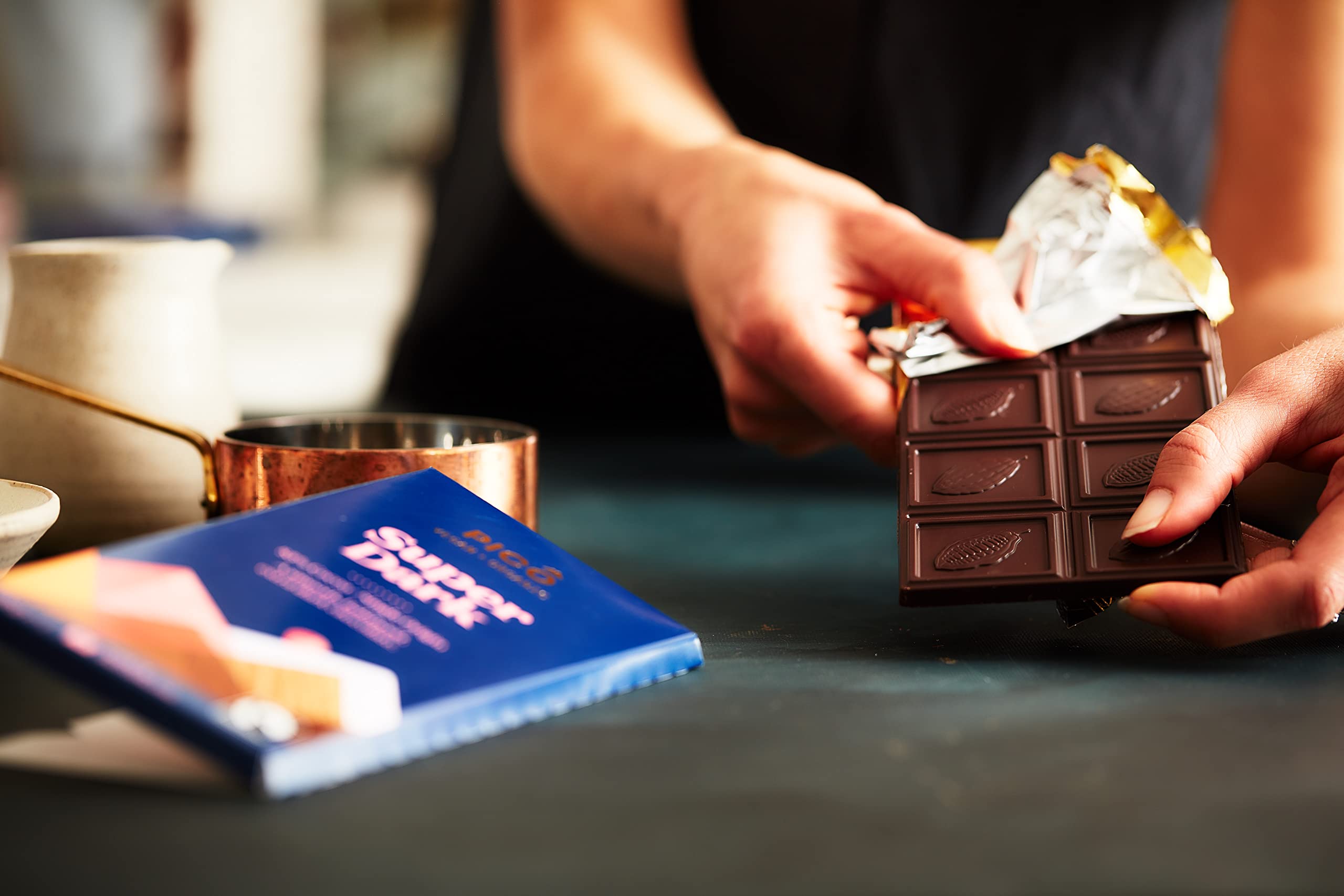 Pico Chocolate - Organic Super Dark Chocolate Bar 85% Cocoa, Vegan & Dairy-Free 8