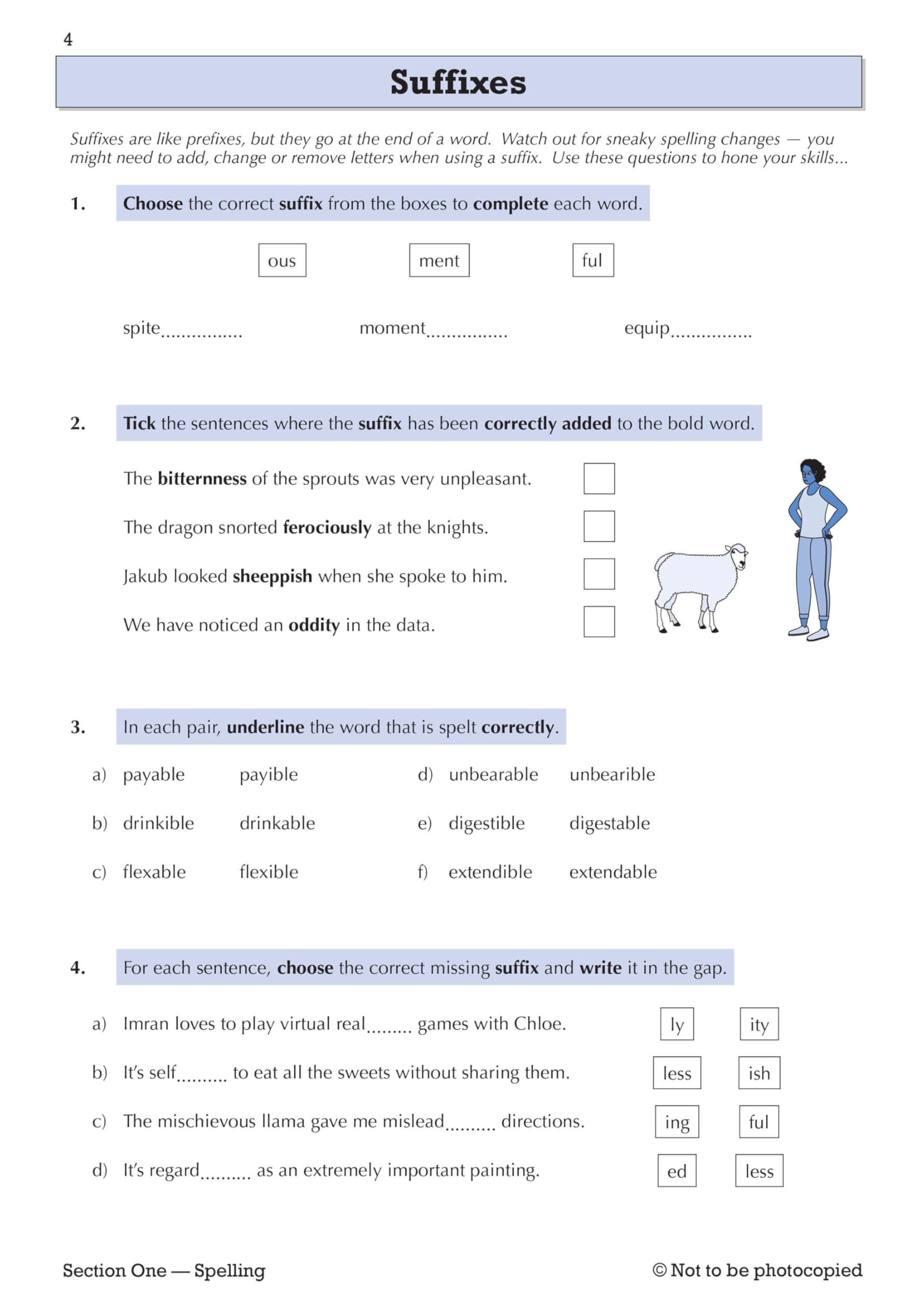 CGP New KS3 Year 7 Spelling, Punctuation and Grammar Targeted Workbook | Paperback | English