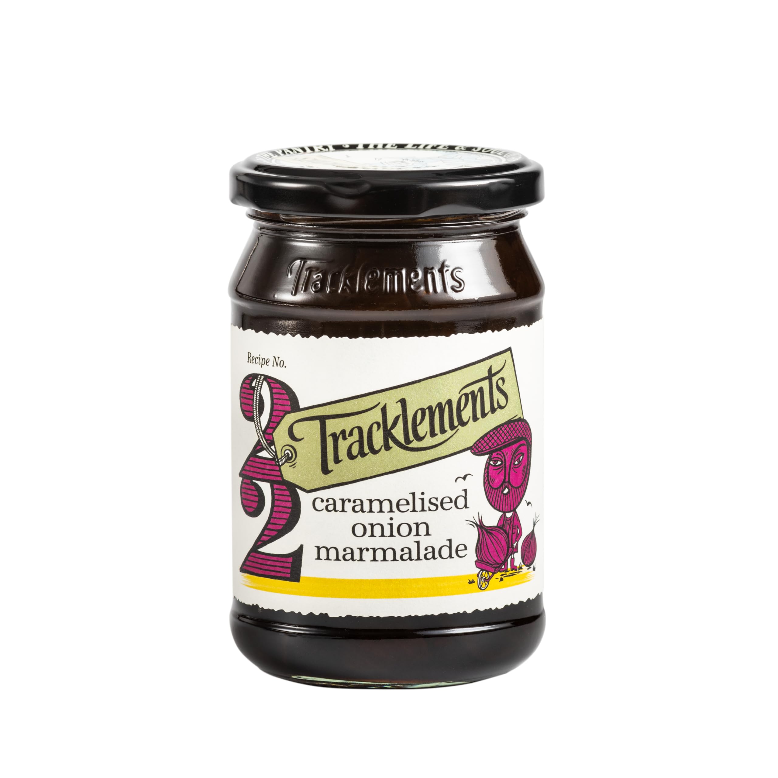 Tracklements Caramelised Onion Marmalade - Vegan & Gluten Free Condiment, 345g