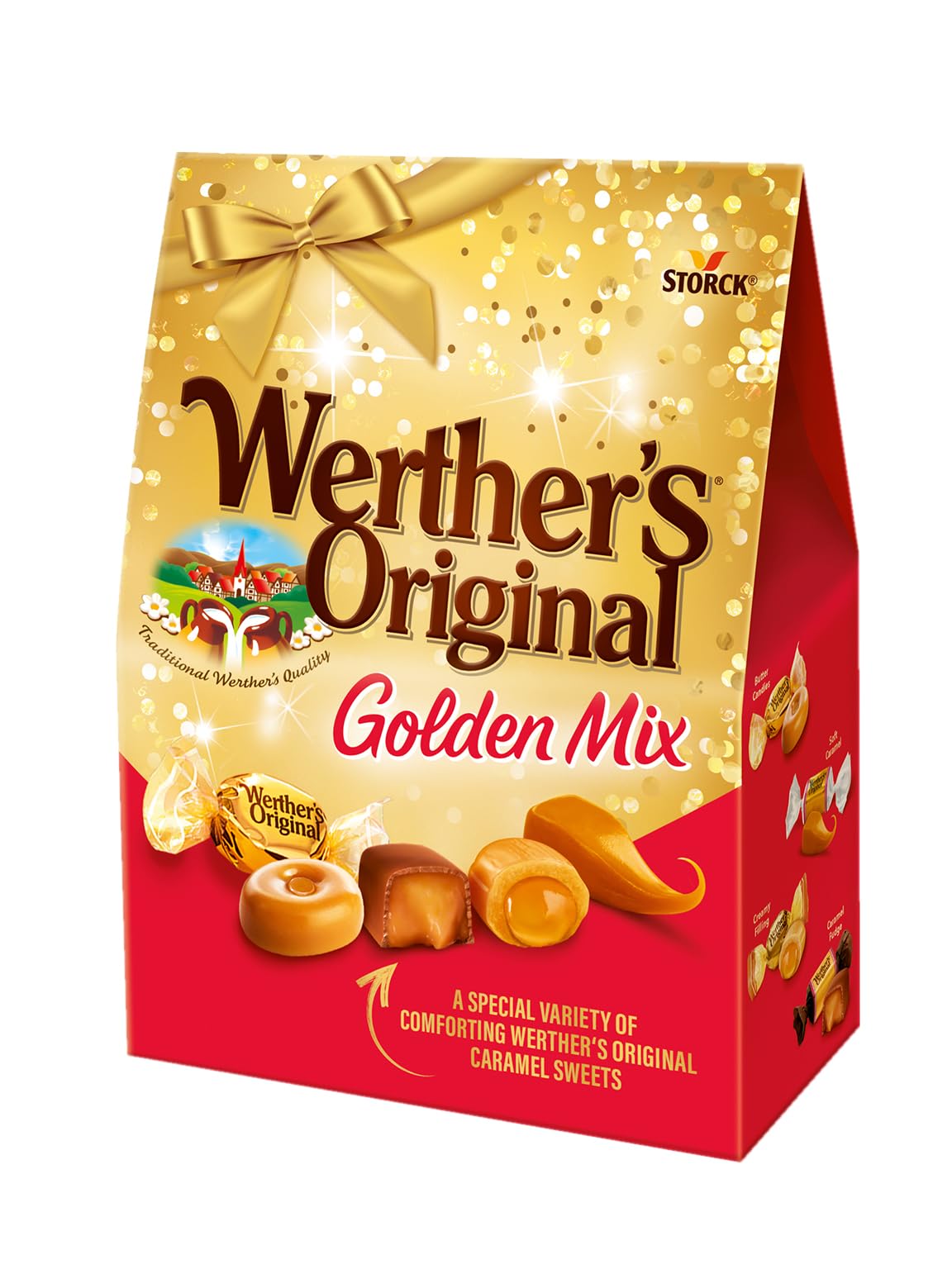 Werther's Original Golden Mix Caramel Sweets Assortment - 340g Variety Pack